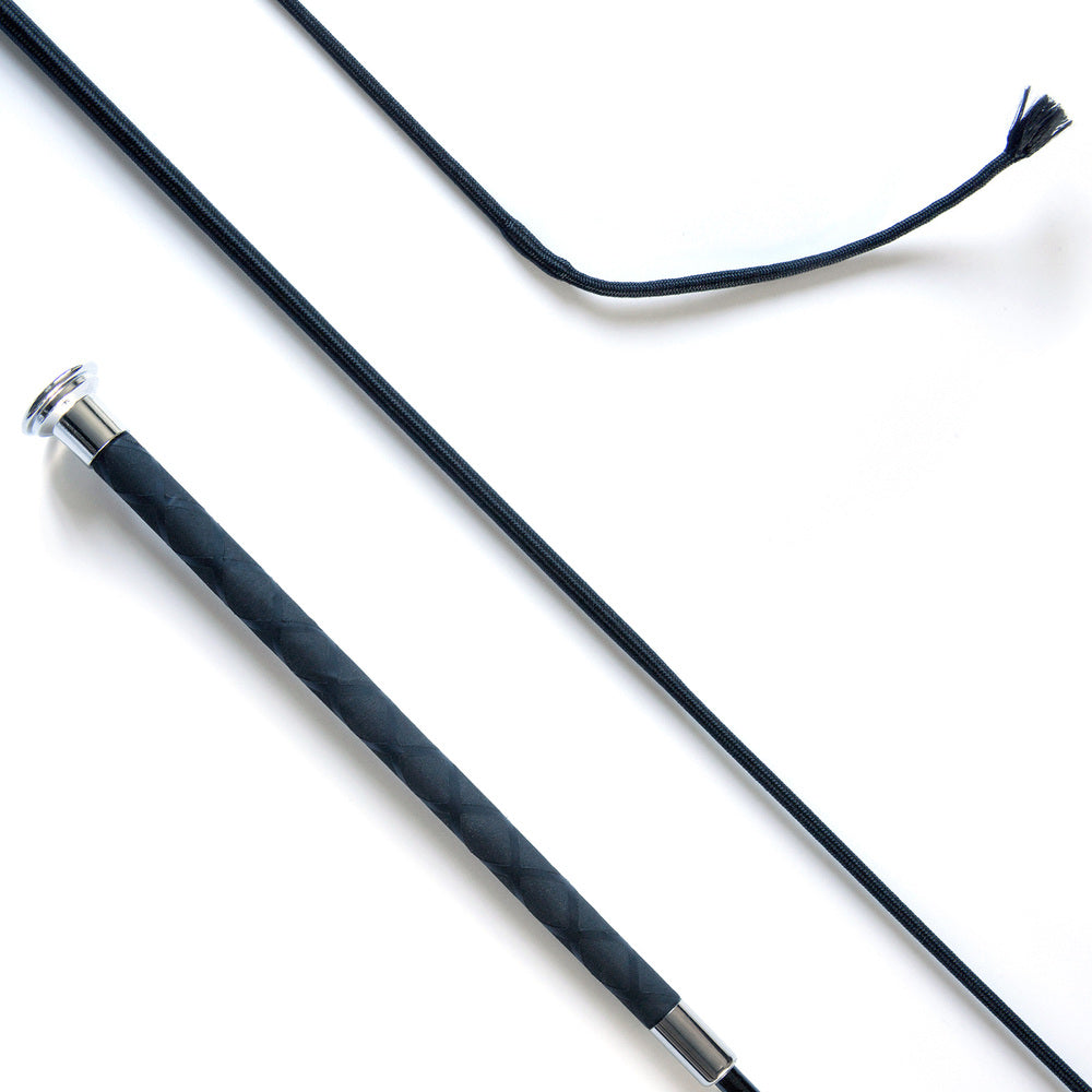 deluxe balanced schooling whip 110cm - equestrian equipment