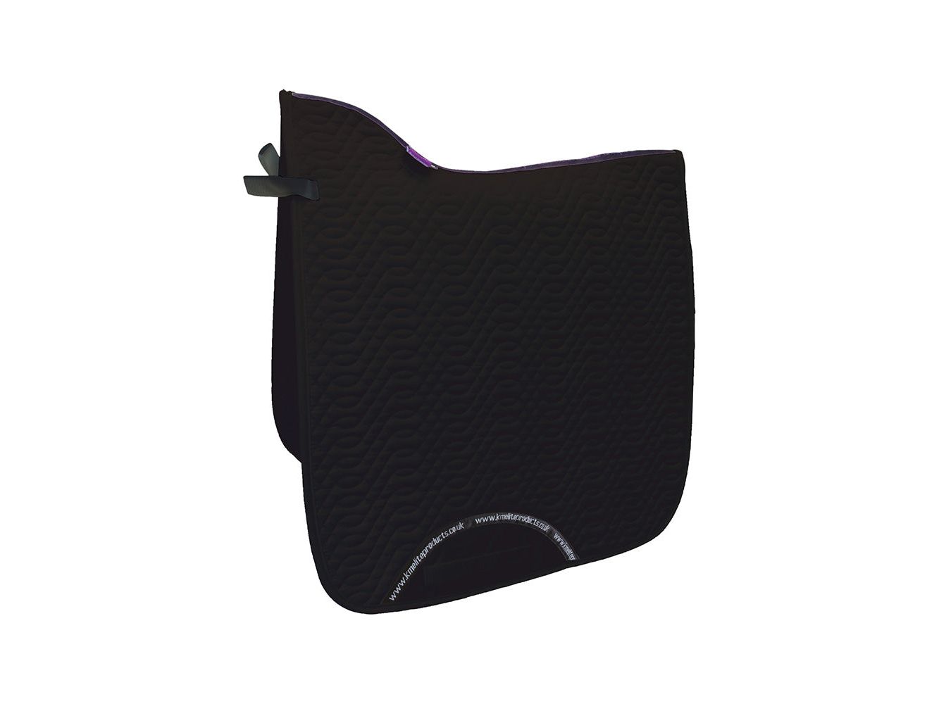 dressage cotton square black - equestrian equipment