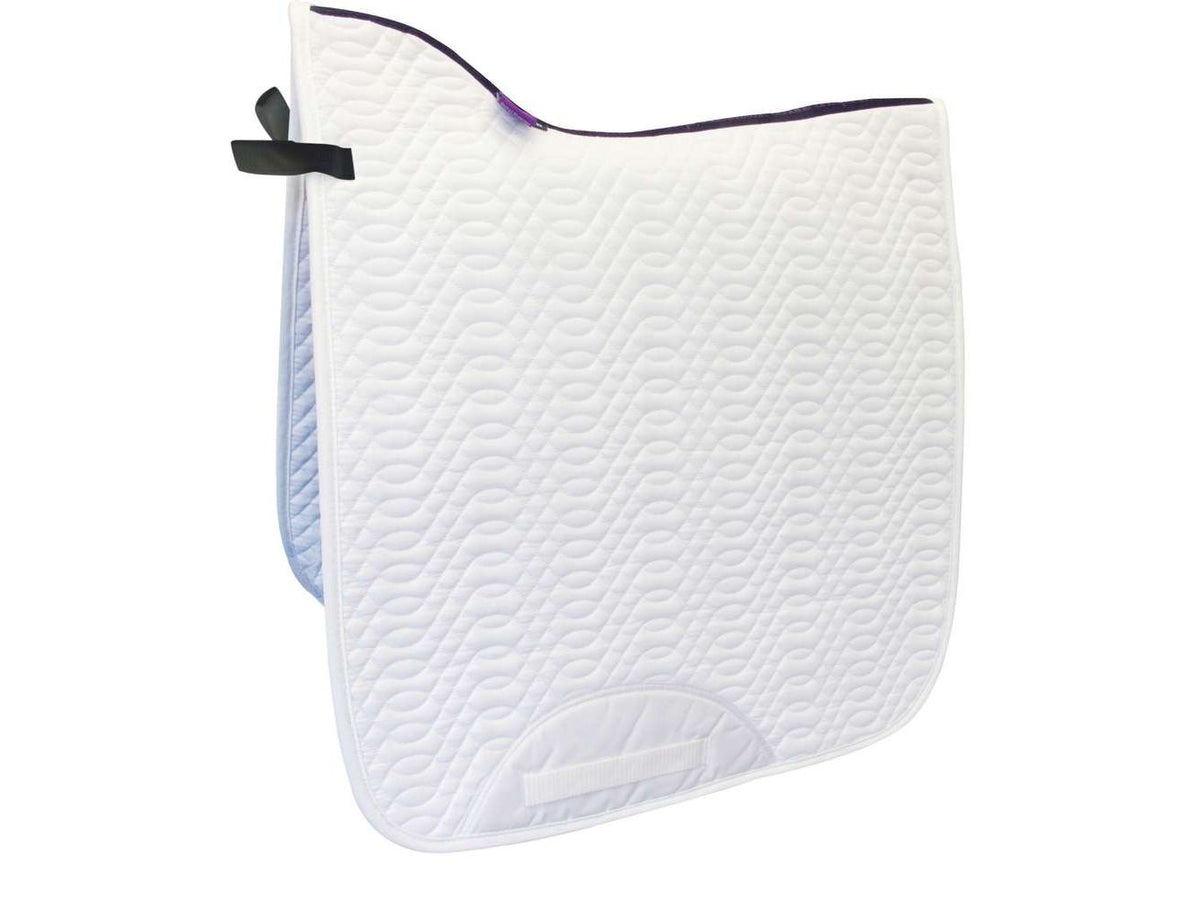 Dressage Cotton Square - White