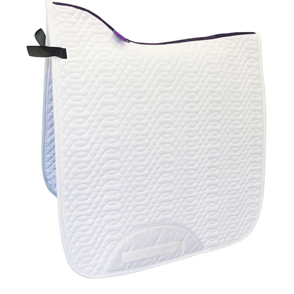 dressage cotton square white - equestrian equipment