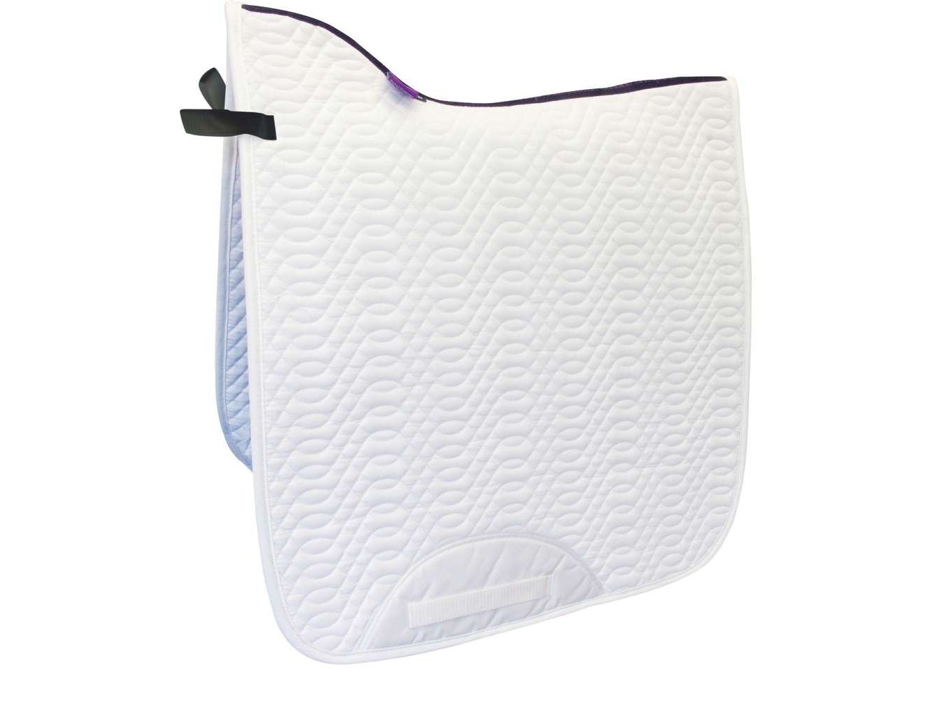 dressage cotton square white - equestrian equipment