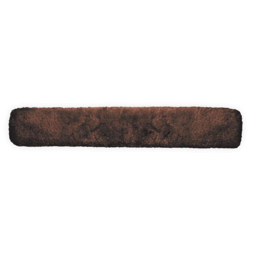 dressage girth sleeve mocha (60x15) - equestrian equipment