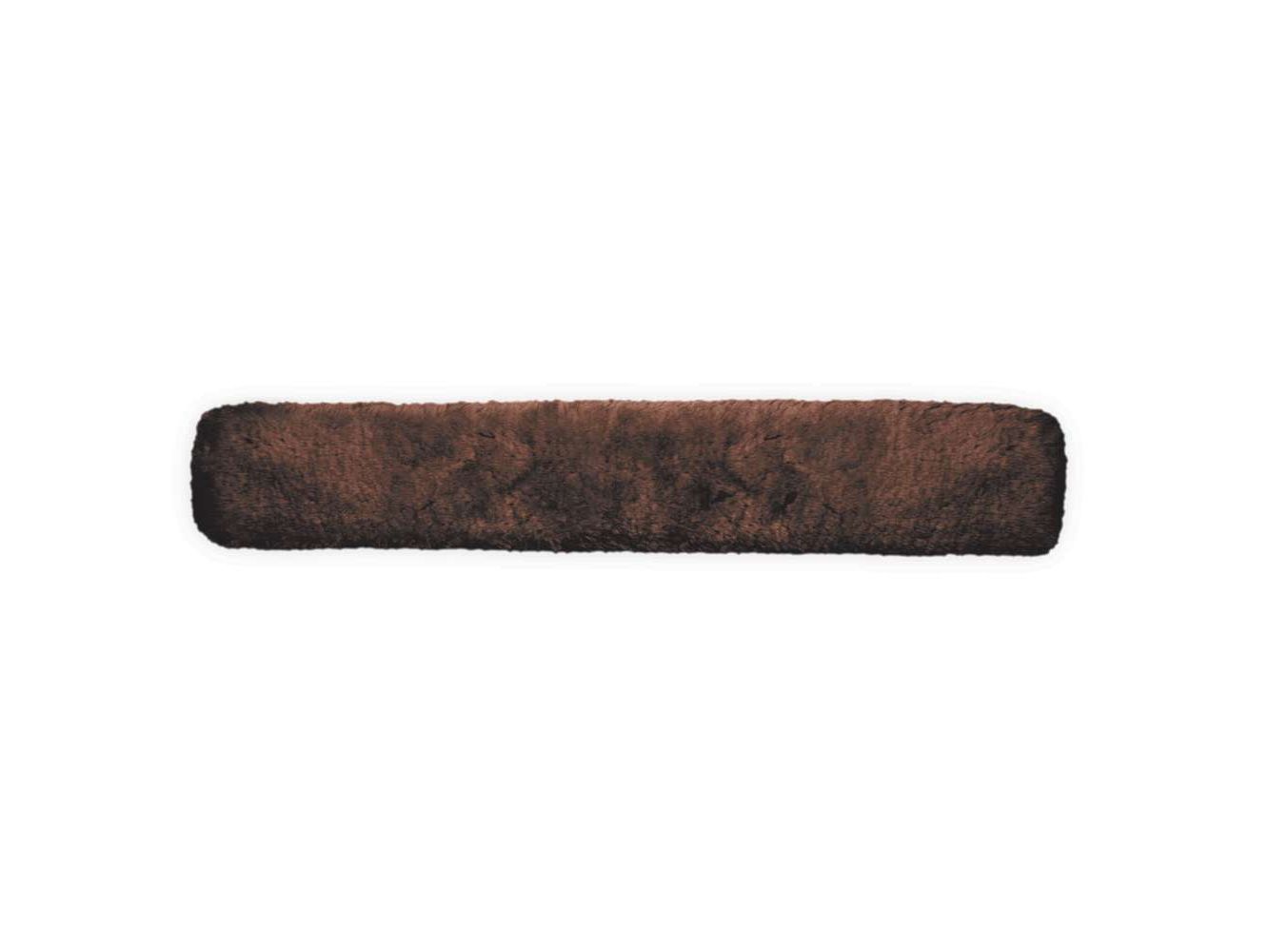 dressage girth sleeve mocha (60x15) - equestrian equipment