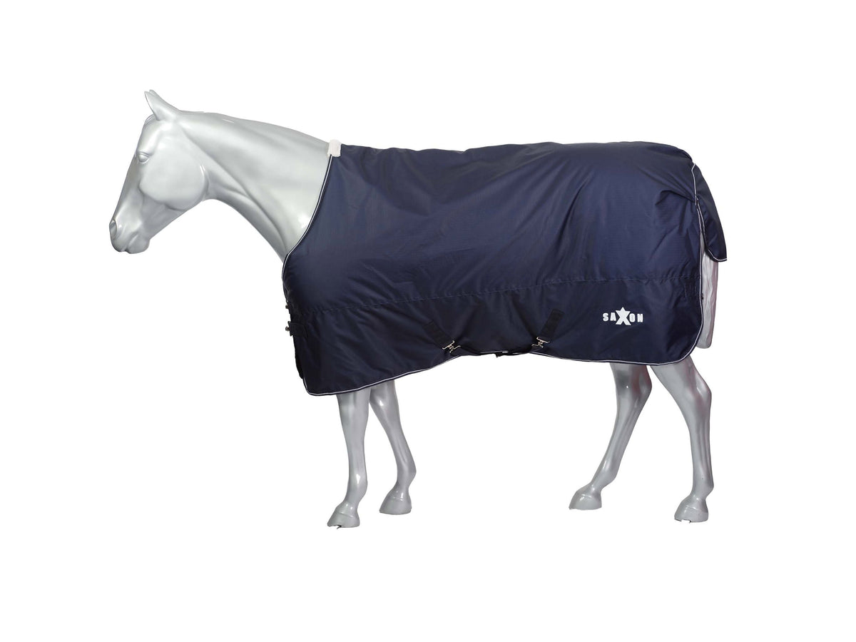 Saxon Defiant 600D Standard Neck 0g in Navy/White
