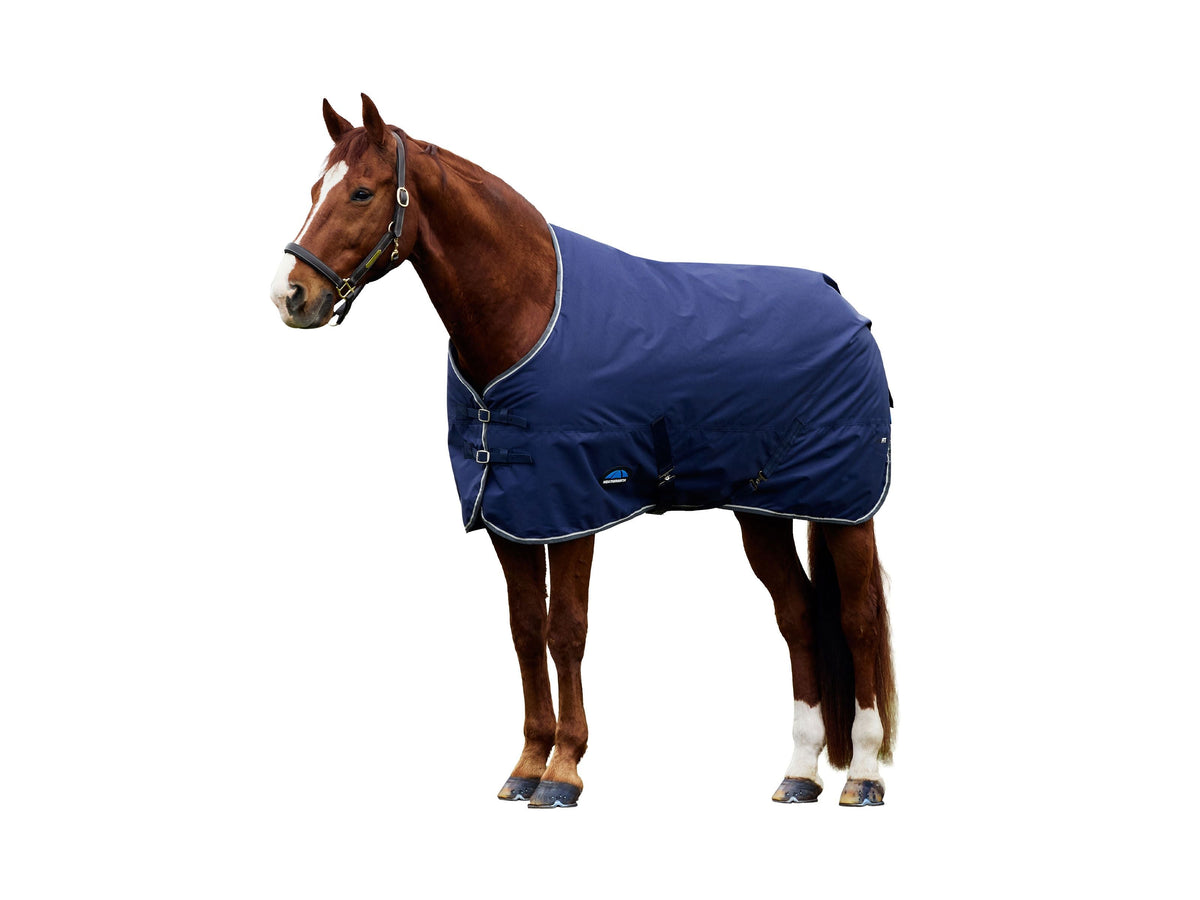 WeatherBeeta ComFiTec Tyro Turnout Standard Neck 50g in Navy/Charcoal