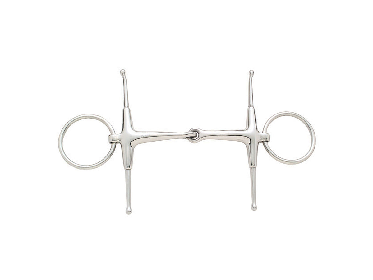 Korsteel Stainless Steel Jointed Fulmer Snaffle Bit
