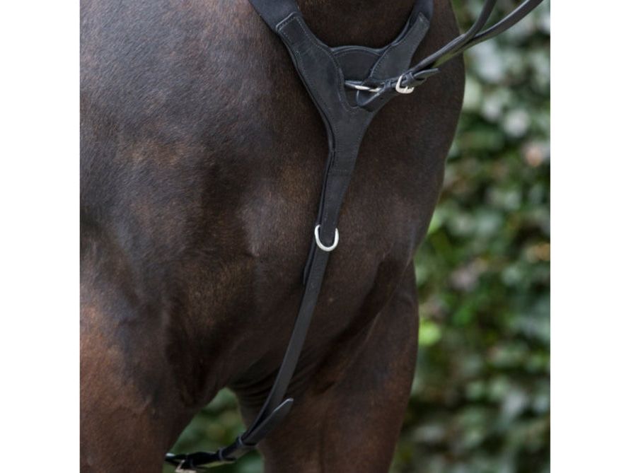 Performance Elasticated Breastplate side view