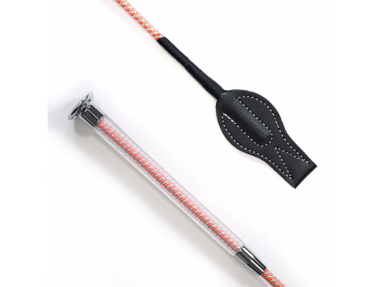 junior cush grip whip orange - equestrian equipment