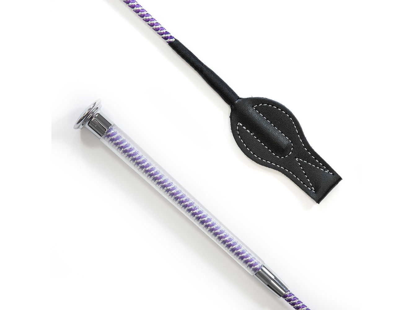 junior cush grip whip purple - equestrian equipment