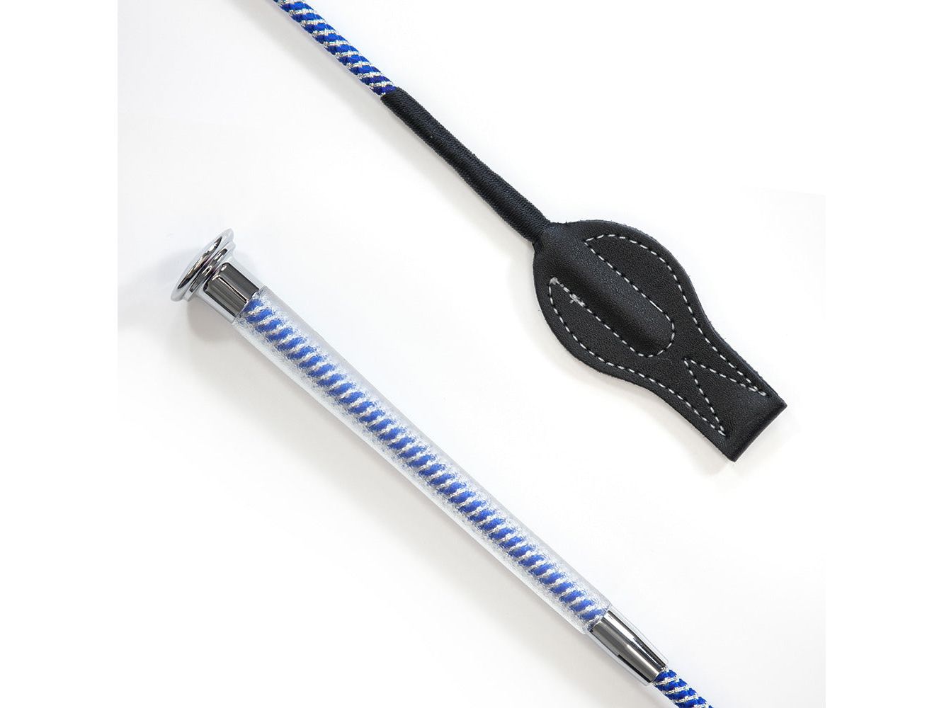 junior cush grip whip royal blue - equestrian equipment