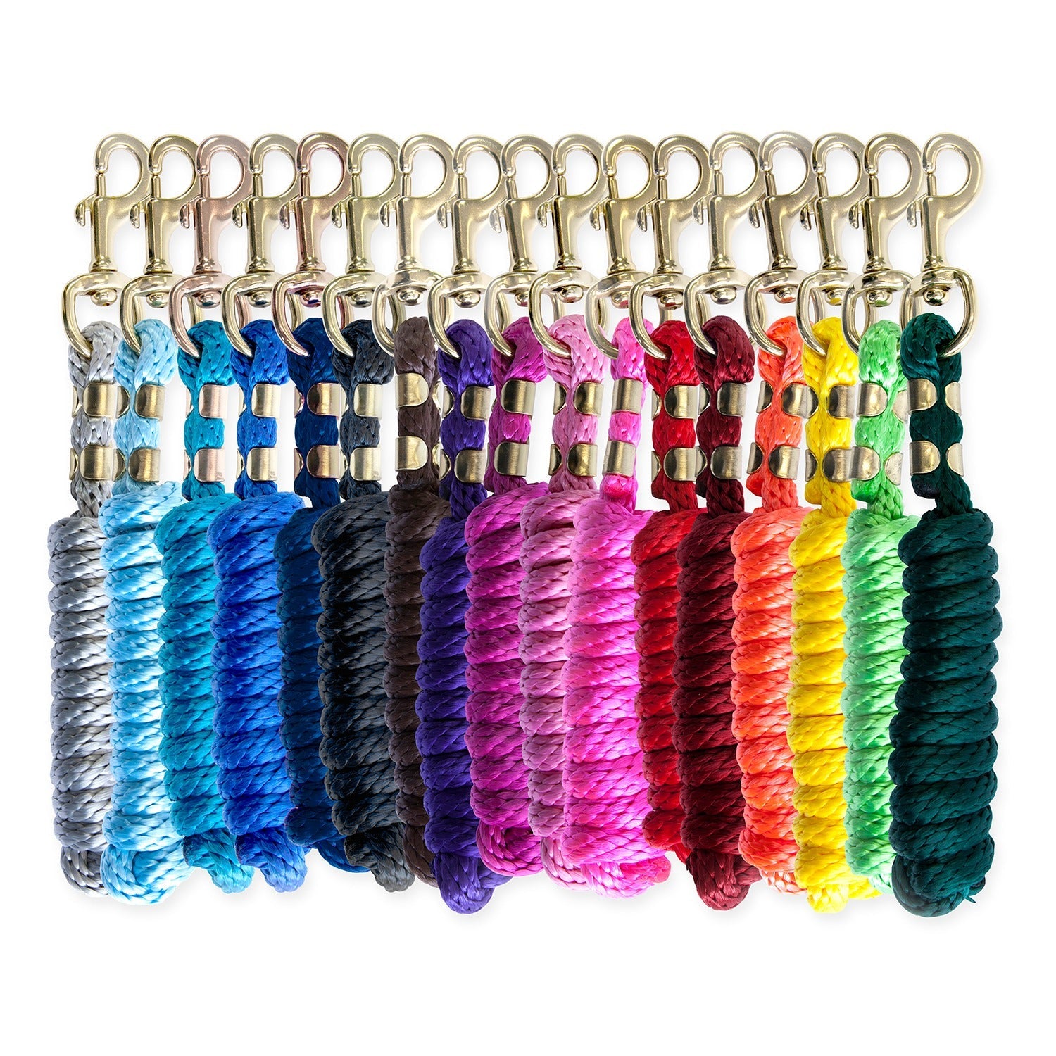 km elite 6ft poly lead rope - equestrian equipment