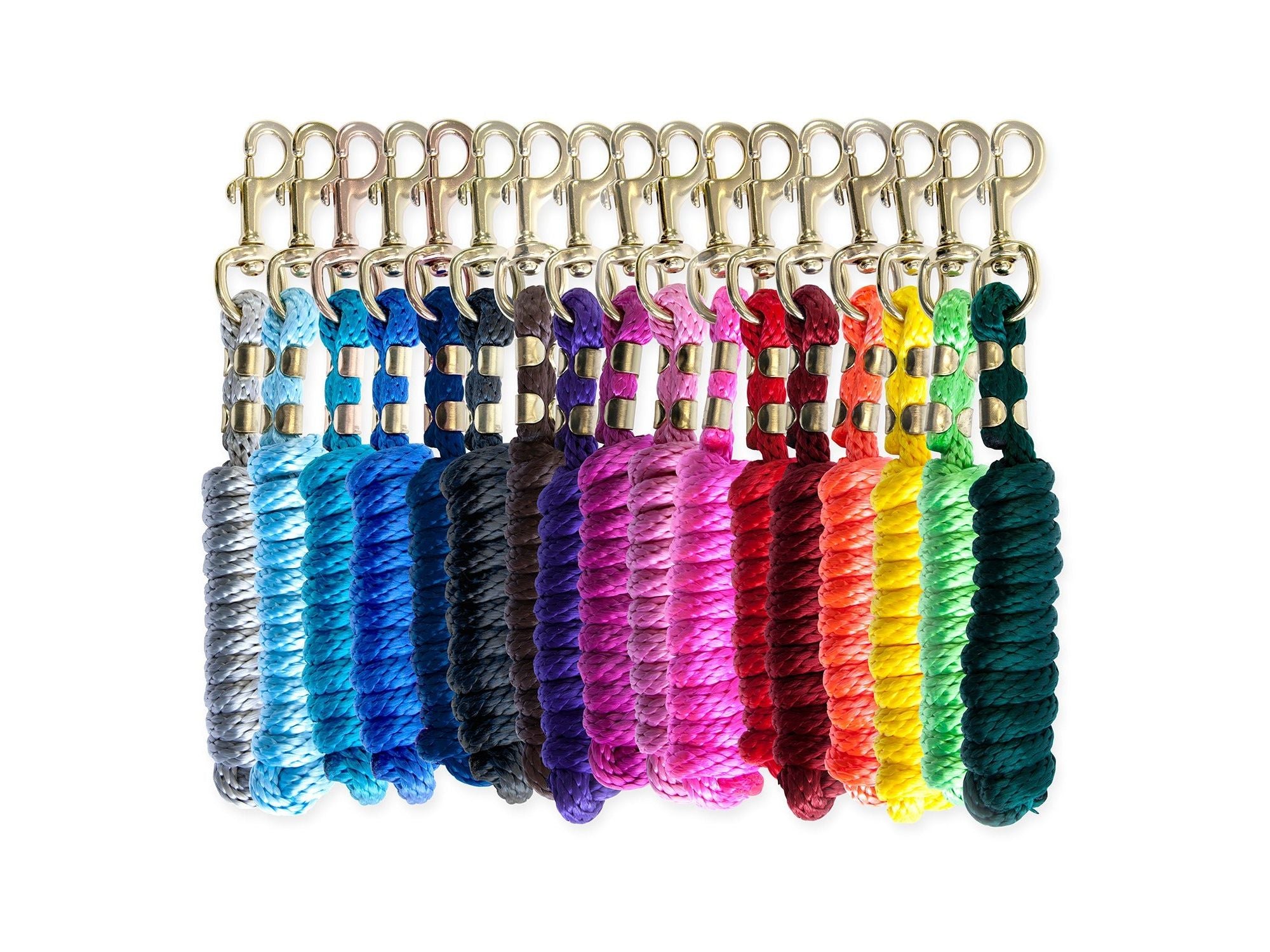 km elite 6ft poly lead rope - equestrian equipment