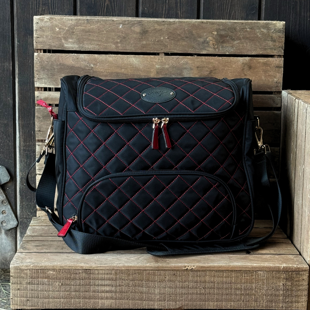 burghley show & stable bag - equestrian equipment