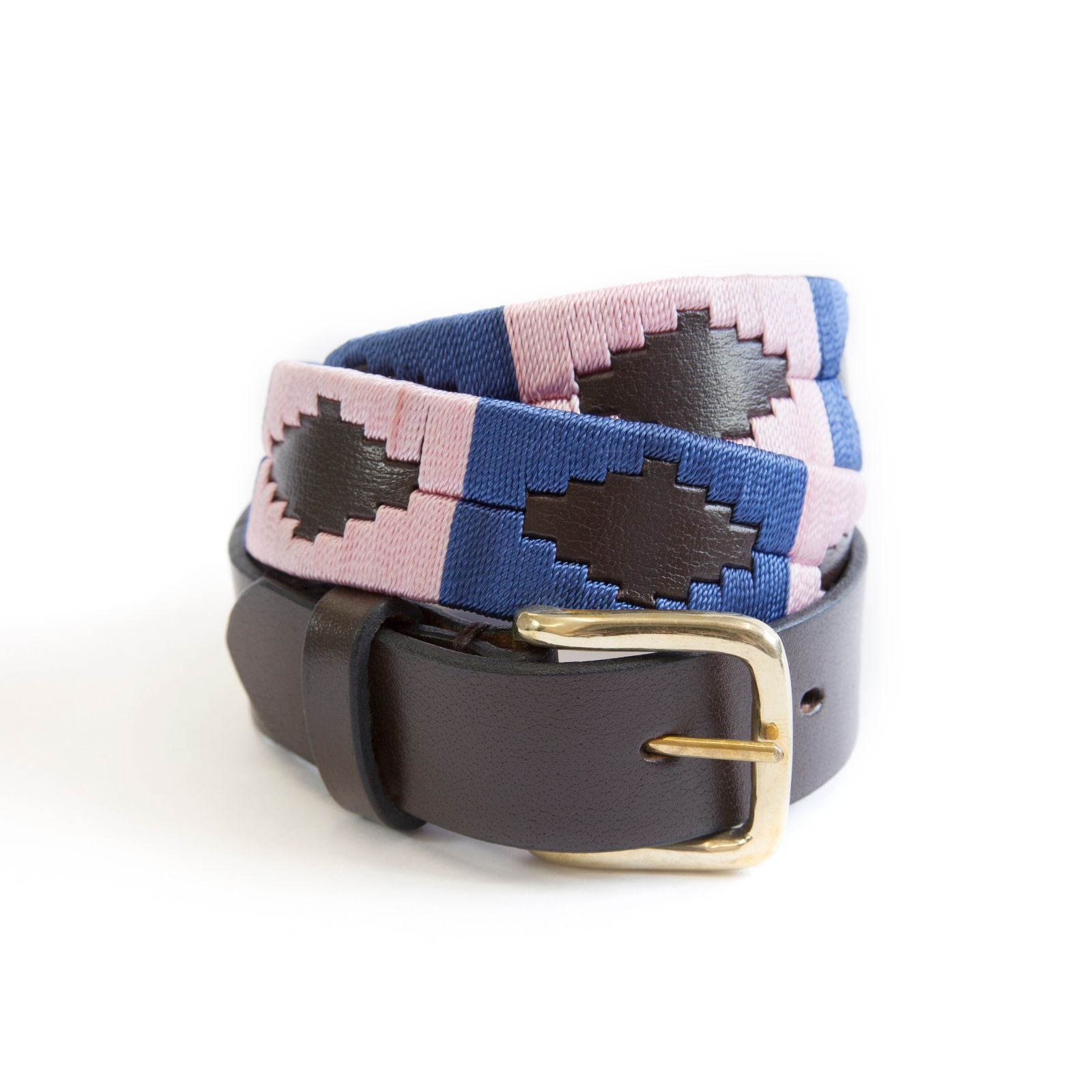 km polo belt - blush - equestrian equipment