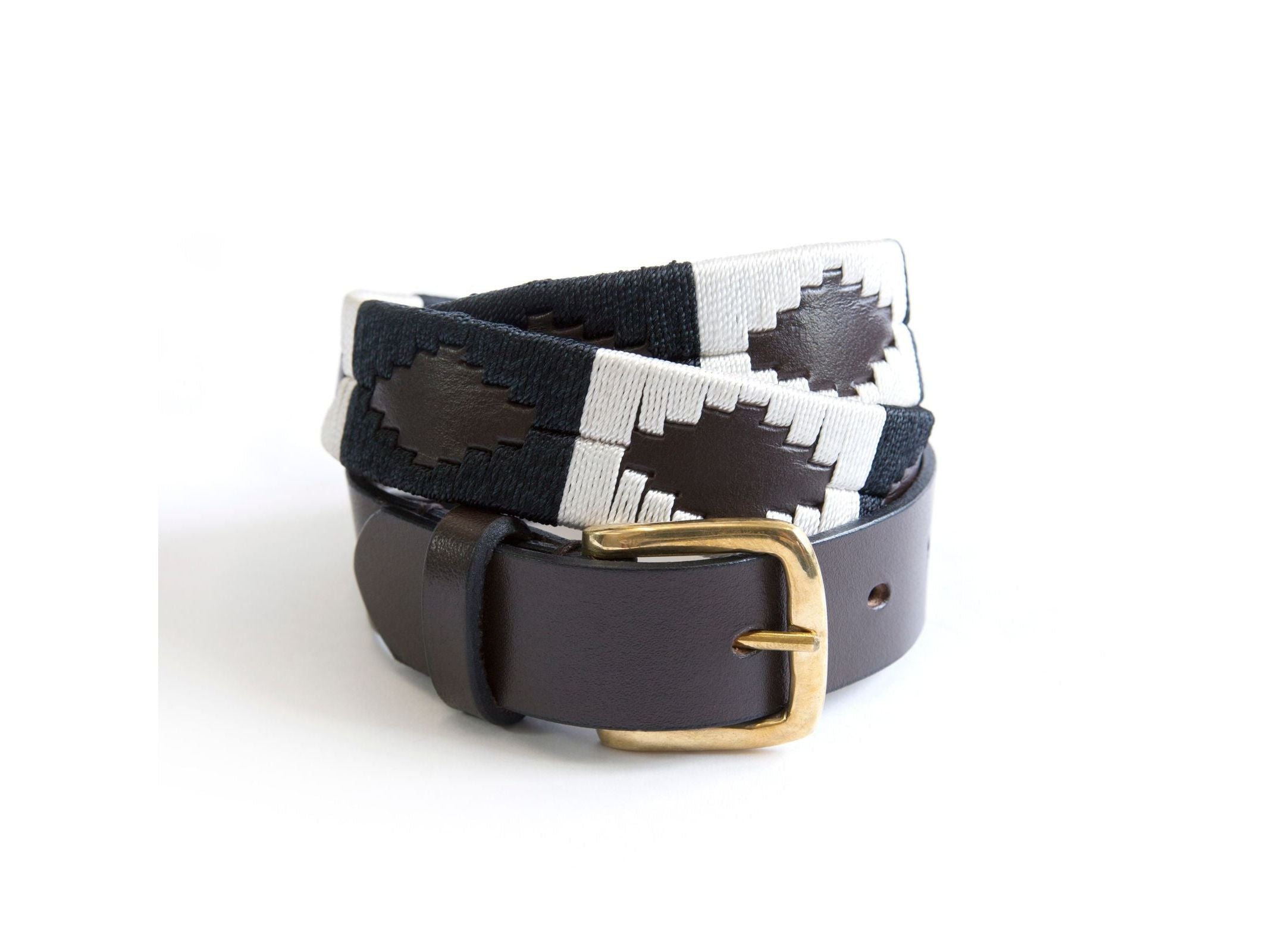 km polo belt - ebony - equestrian equipment