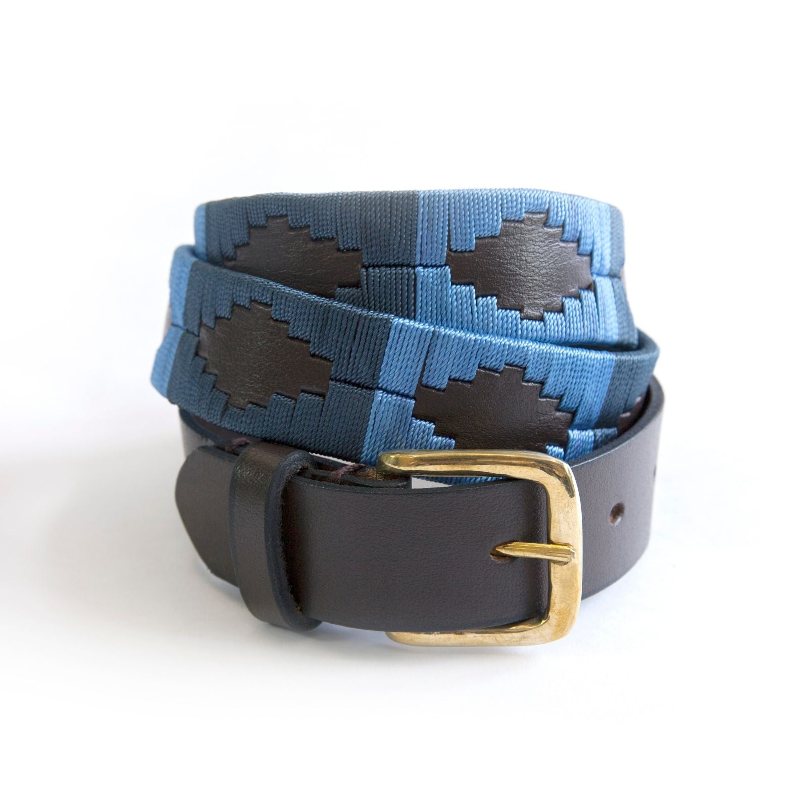 km polo belt - sapphire - equestrian equipment