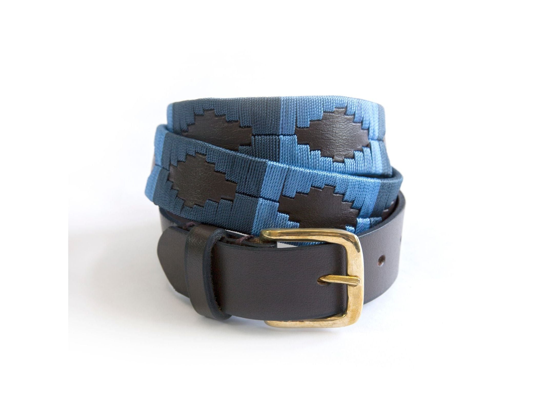 km polo belt - sapphire - equestrian equipment