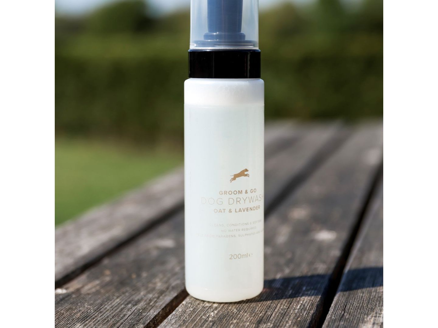 groom & go dry shampoo 200ml - equestrian equipment