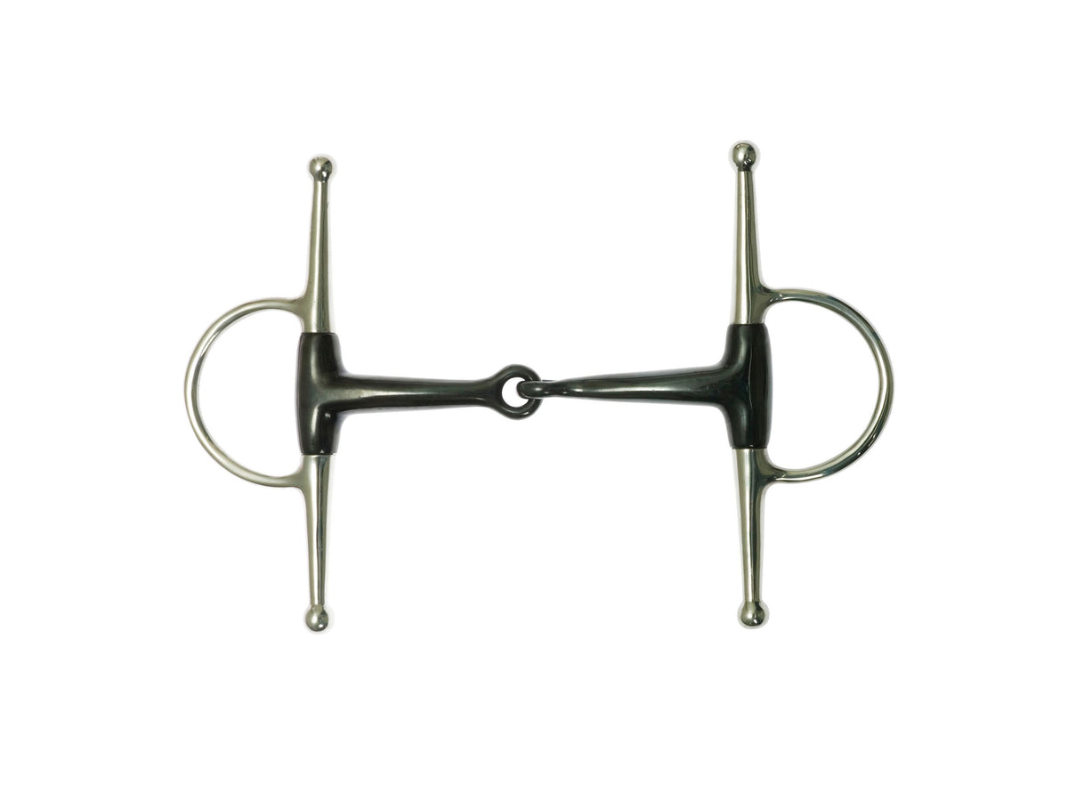 KORSTEEL SWEET IRON JOINTED FULL CHEEK SNAFFLE BIT 5.5"