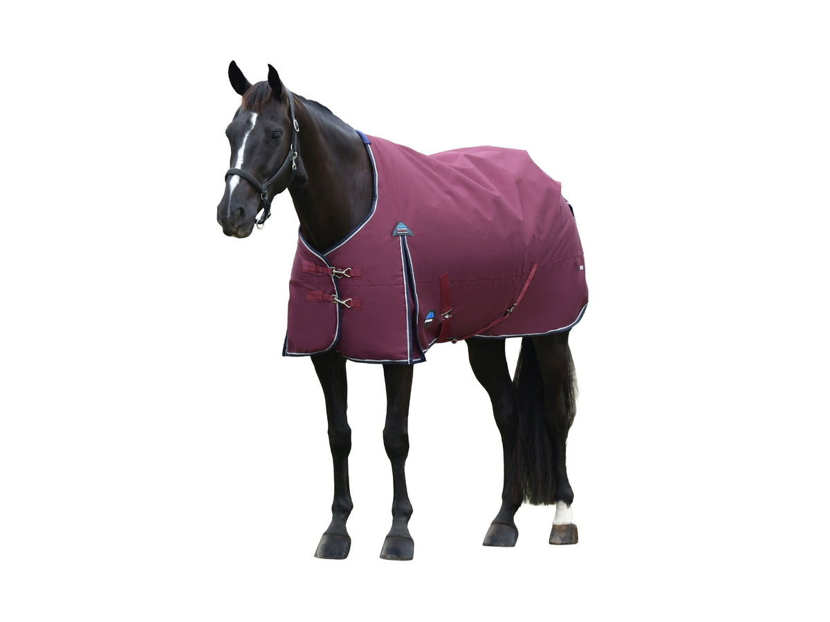 WeatherBeeta ComFiTec Essential Turnout 50g in Burgundy/Navy