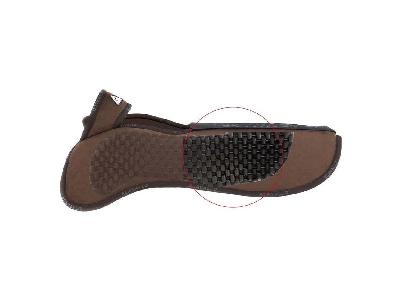 Acavallo Piuma Pad WFS Pocket Suede Rear Riser