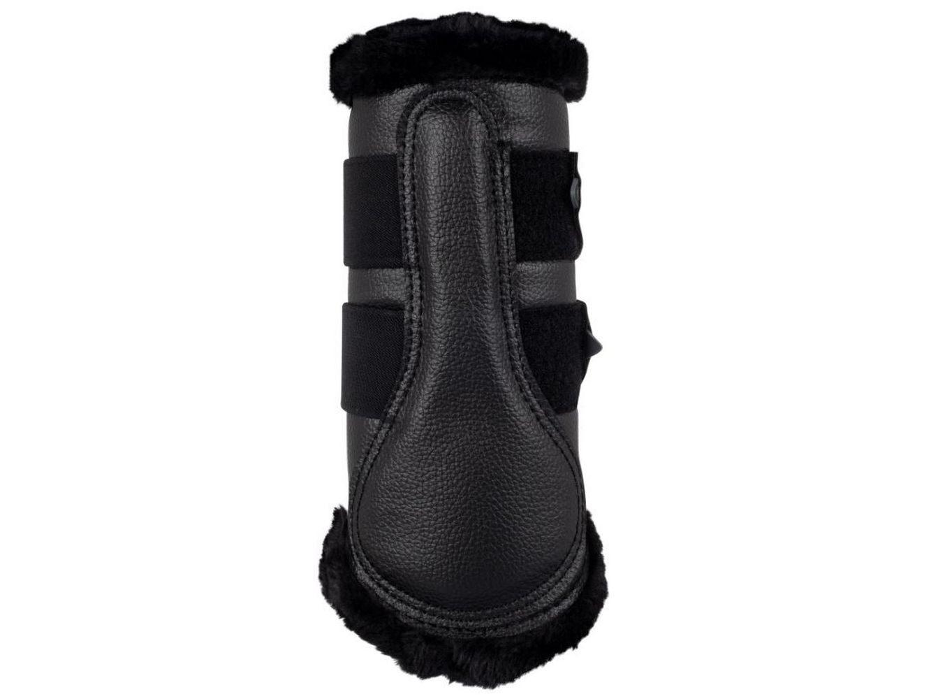 Acavallo Front Brushing Boots With Eco Leather & Faux Sheepskin - Size small