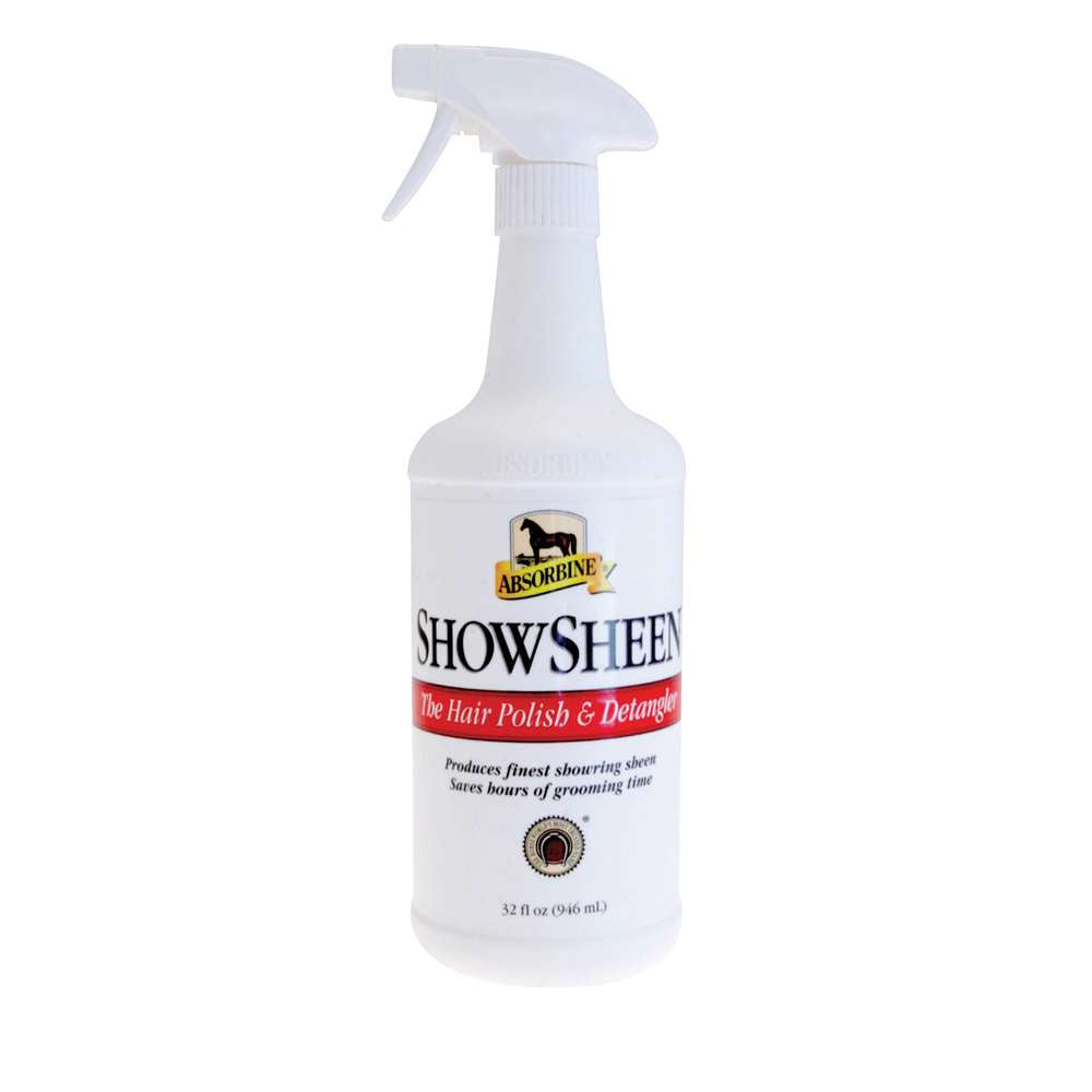 absorbine show sheen spray 950ml - equestrian equipment