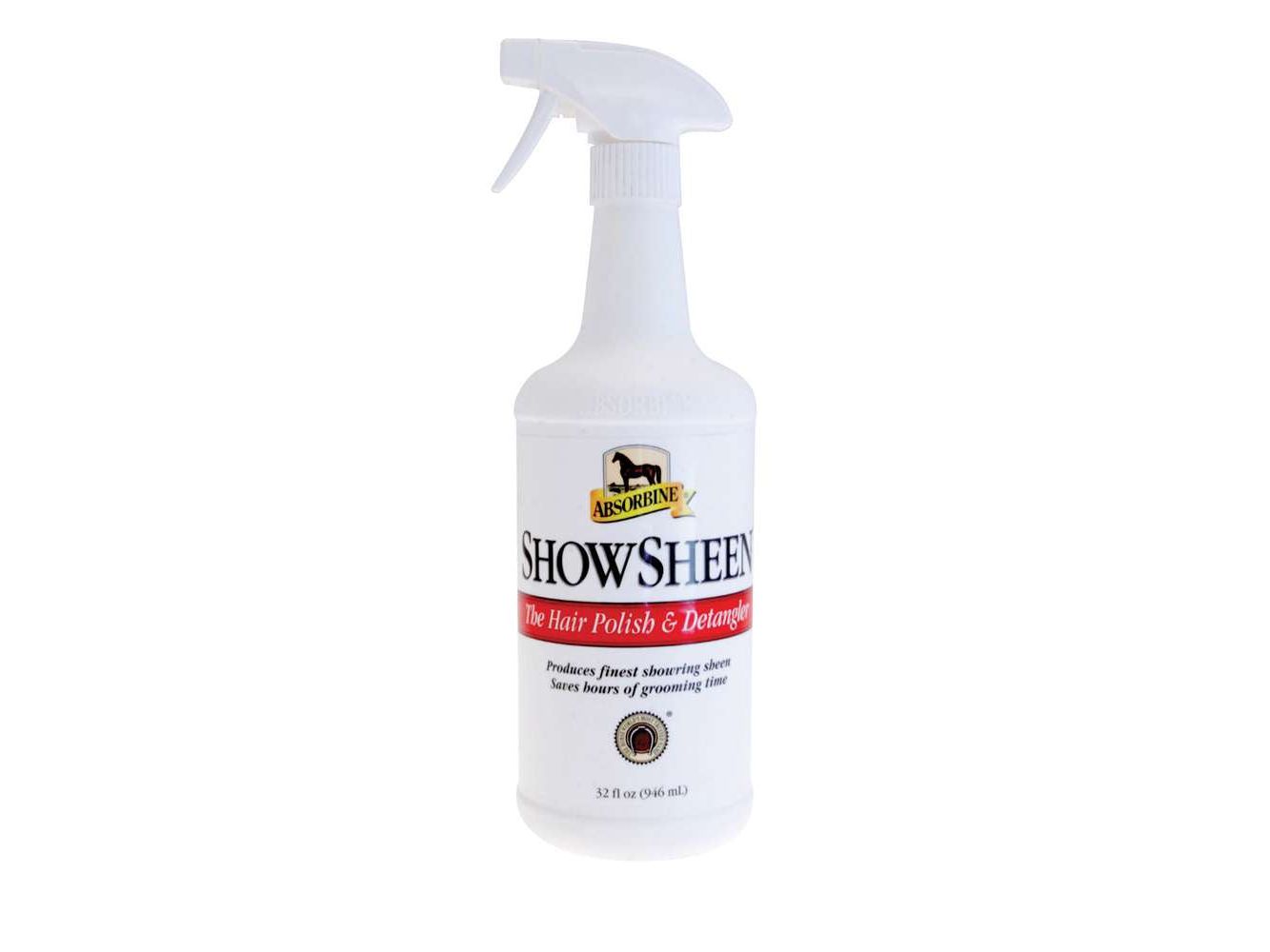 absorbine show sheen spray 950ml - equestrian equipment