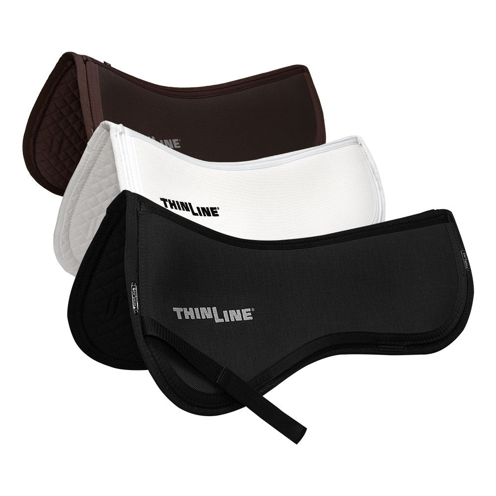 thinline trifecta cotton half pad - equestrian equipment