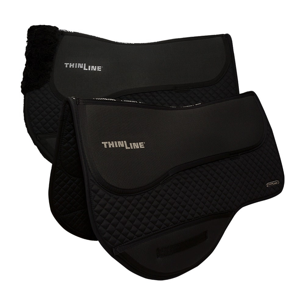 thinline endurance dropped rigging saddle pad - equestrian equipment