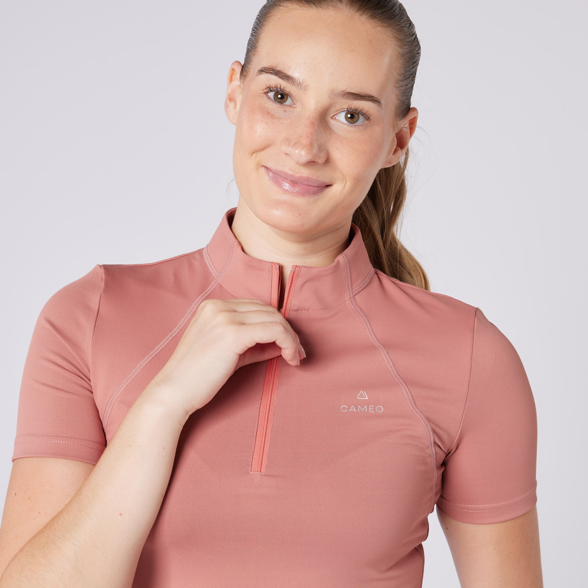 Short sleeved Base Layer Dusky Pink