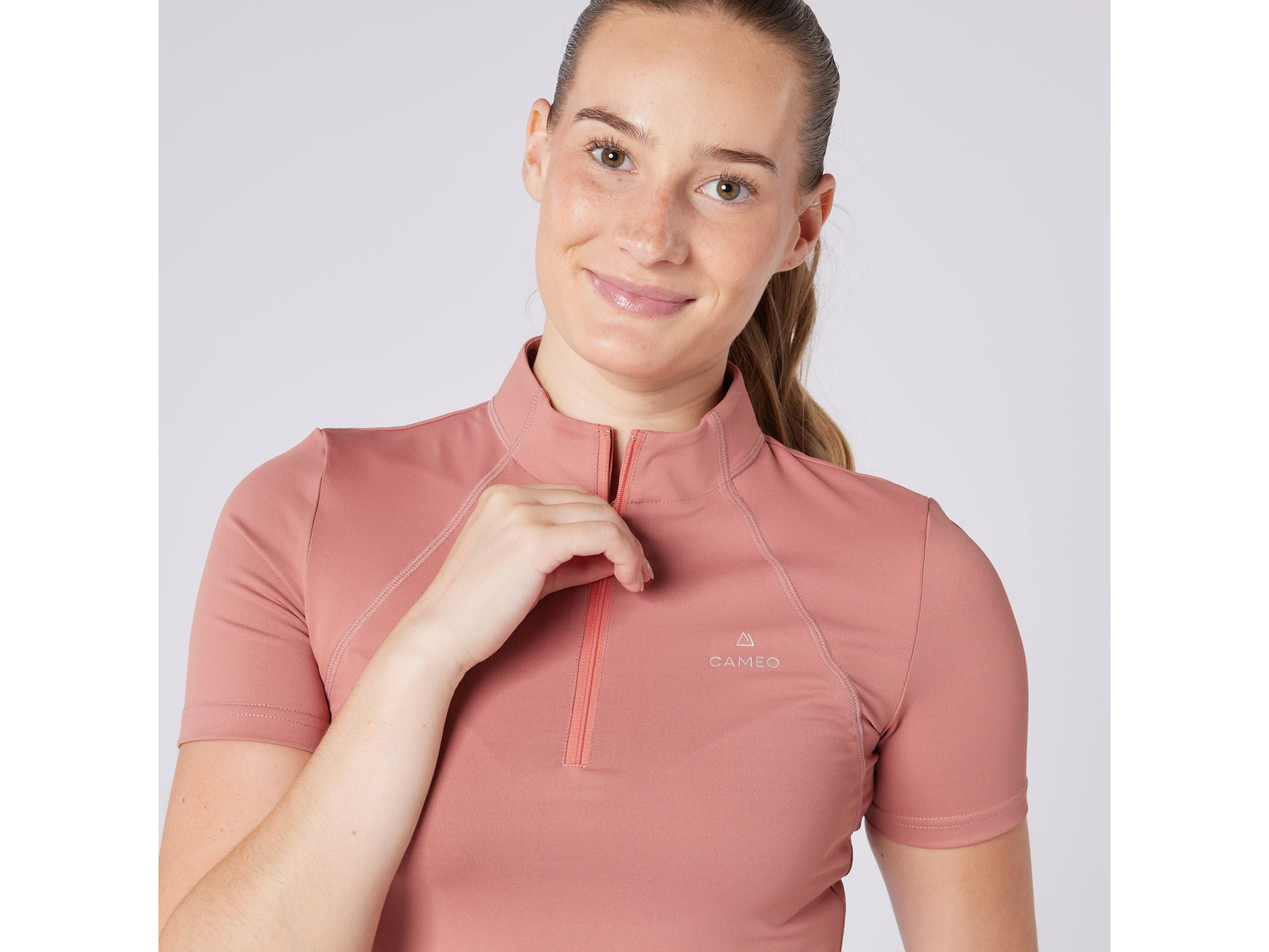 Short sleeved Base Layer Dusky Pink