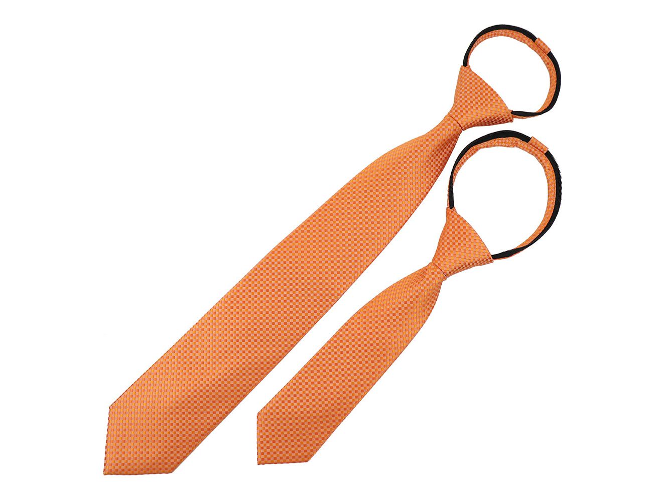 Junior Zip Show Tie side view