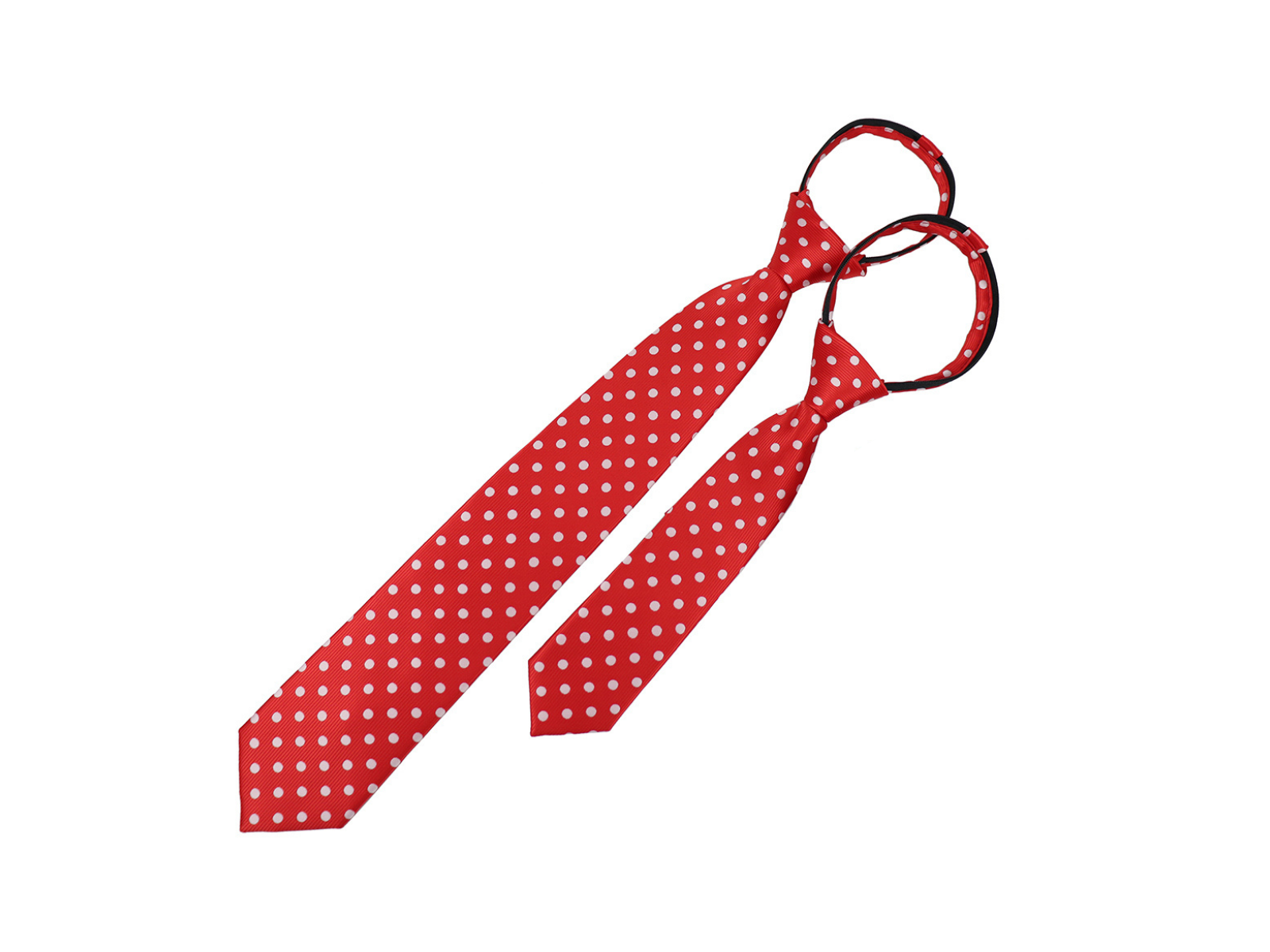 Zip Show Tie angled view
