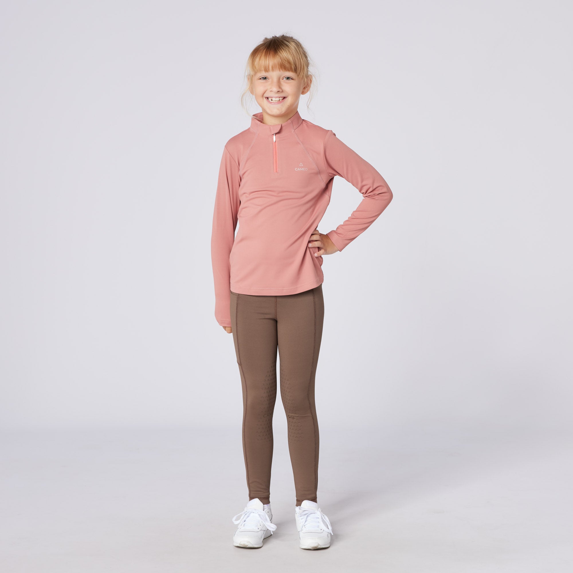 Junior Core Baselayer Dusky pink