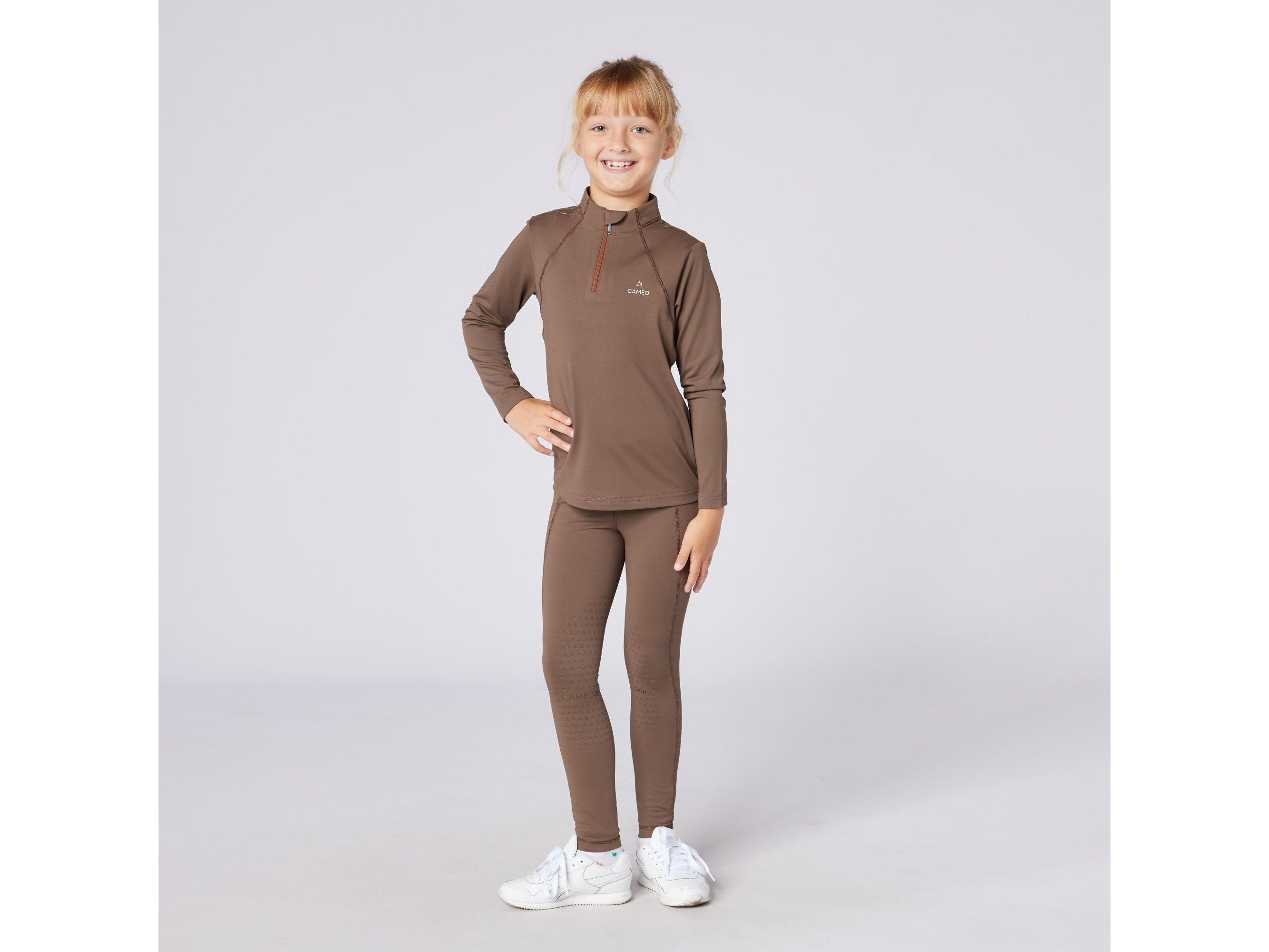 Junior Core Tights Mocha main view