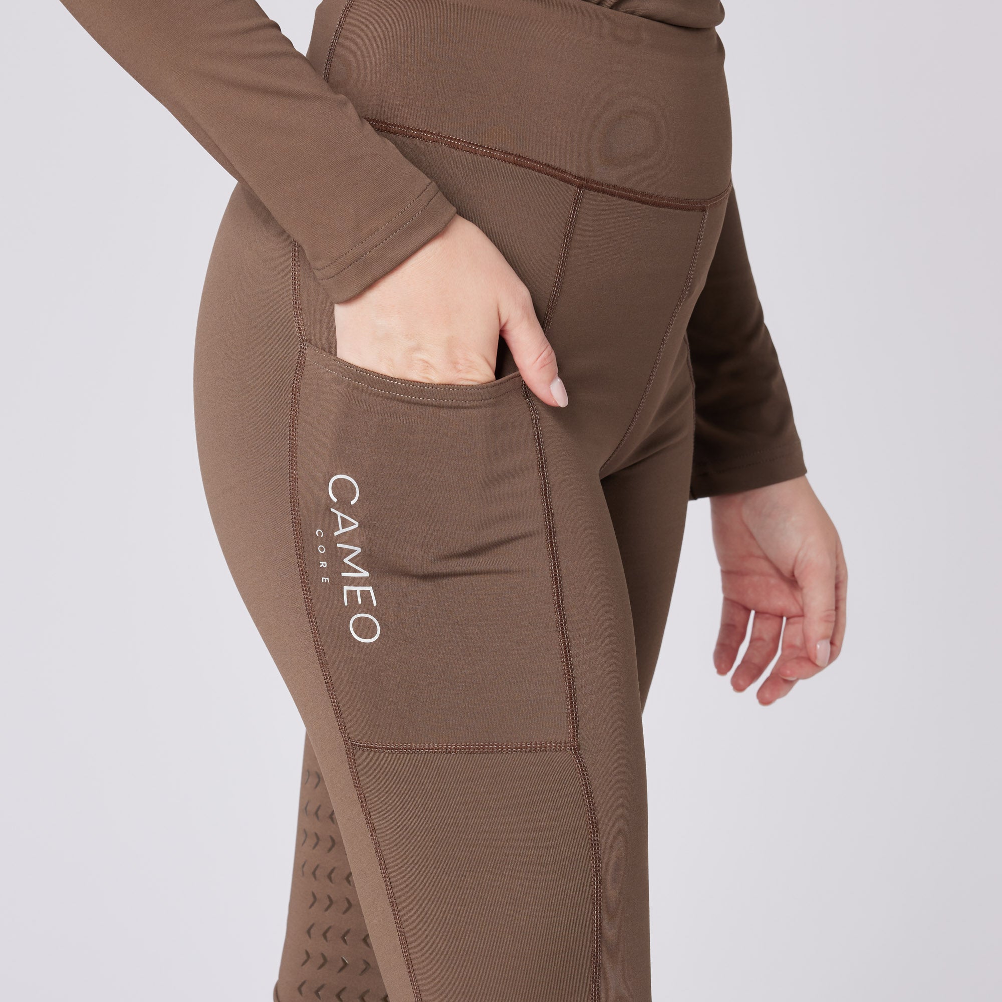 Core Riding Tights Mocha