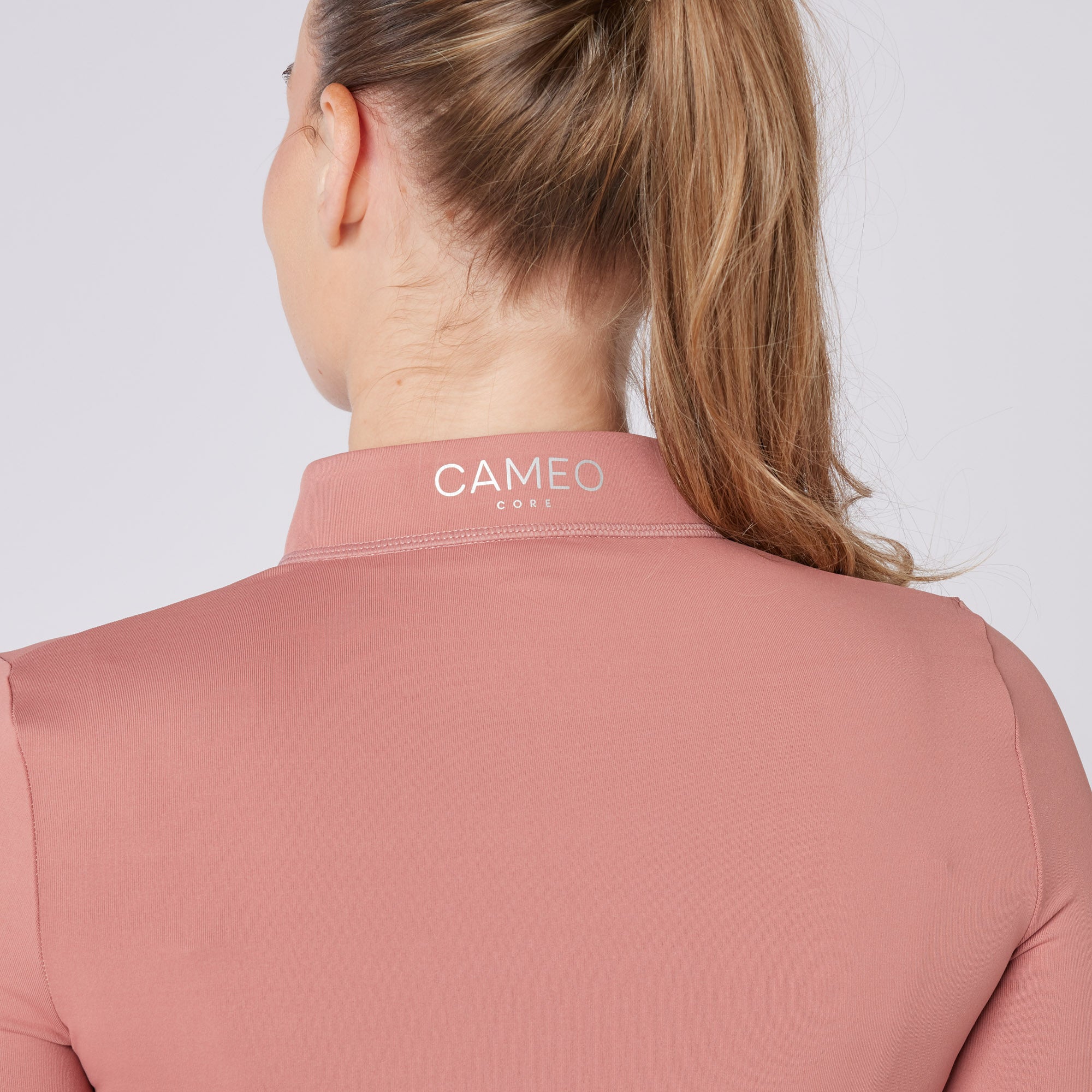 Ladies Core Long Sleeve Baselayer Dusky Pink