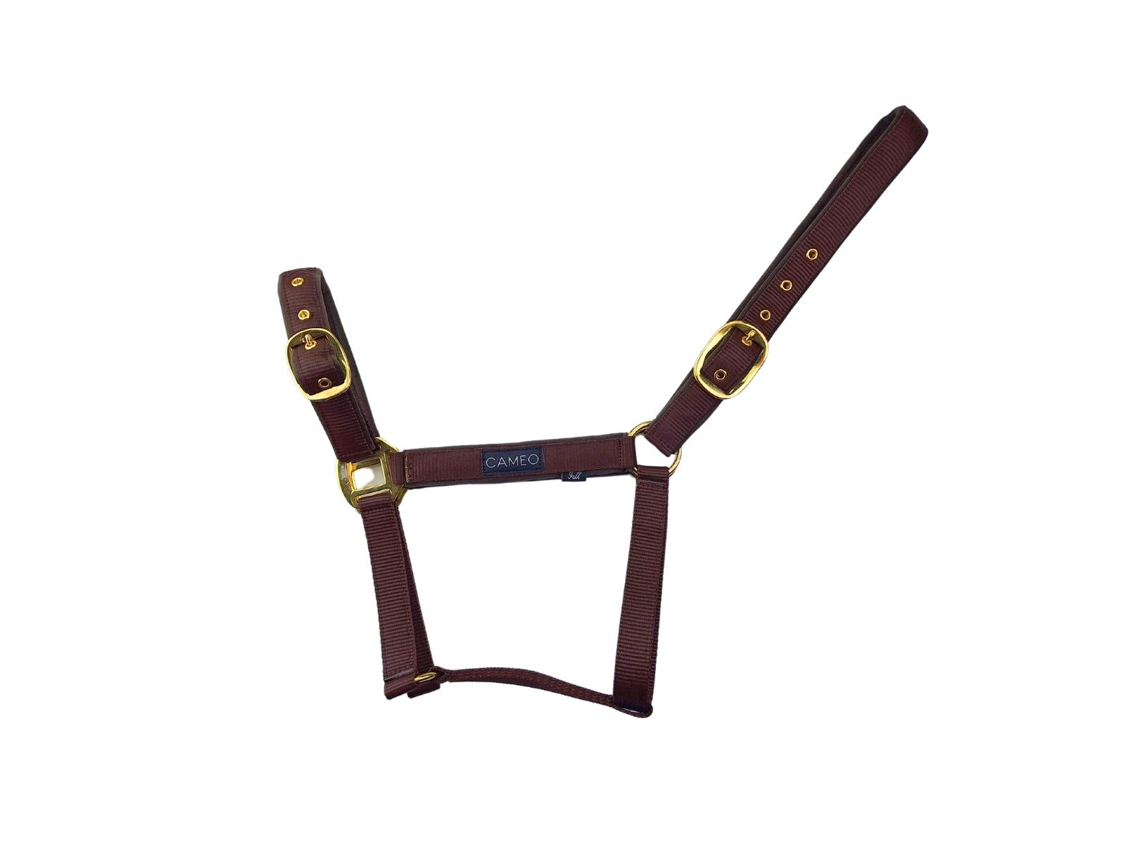 Suede Padded Headcollar side view