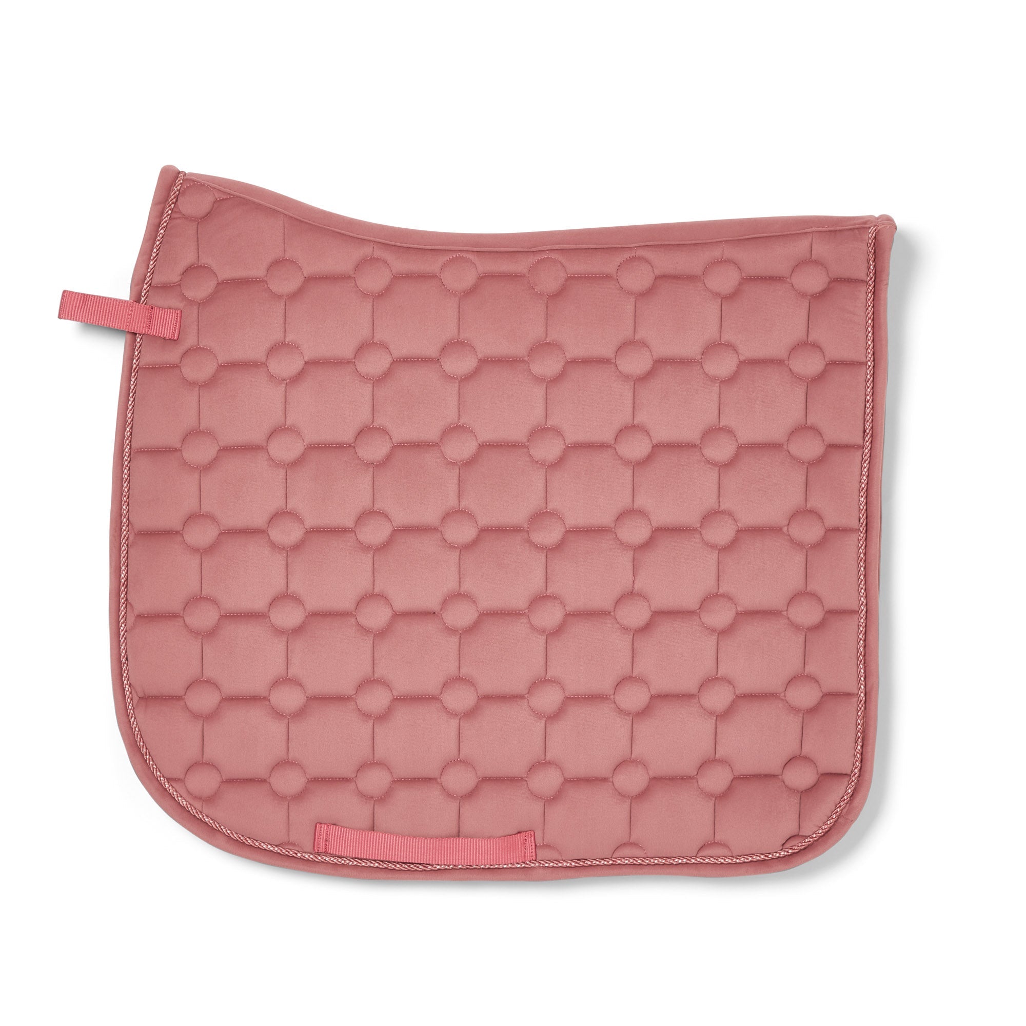 Suede Dressage Saddlecloth Dusky Pink