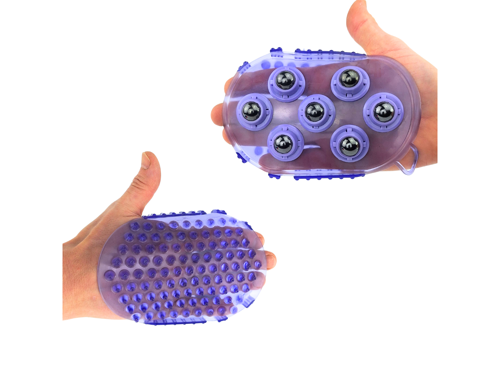 Magnetic Massage Mitt angled view