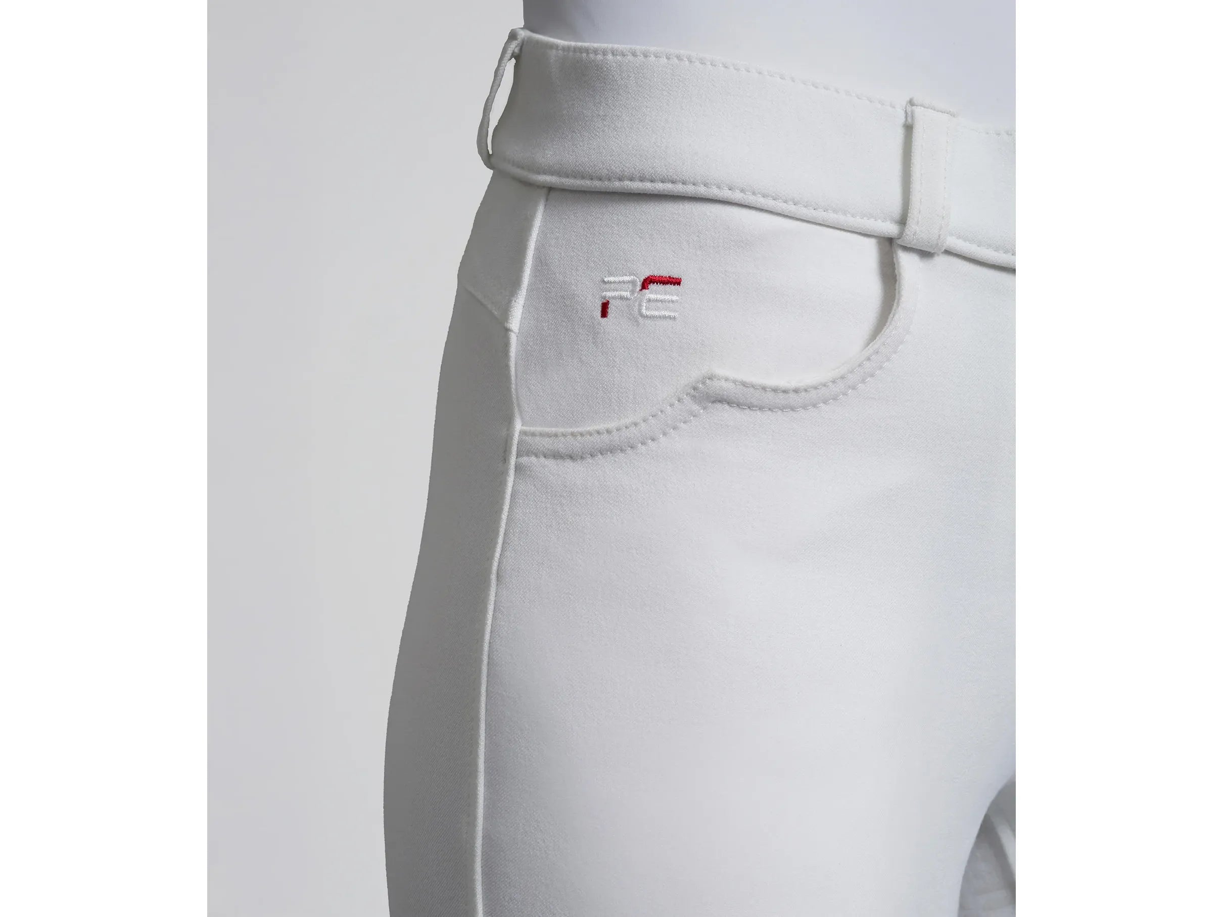 Premier Equine  Cassa Ladies Full Seat Gel Competition Riding Breeches White 26" UK 8 RRP £52.00