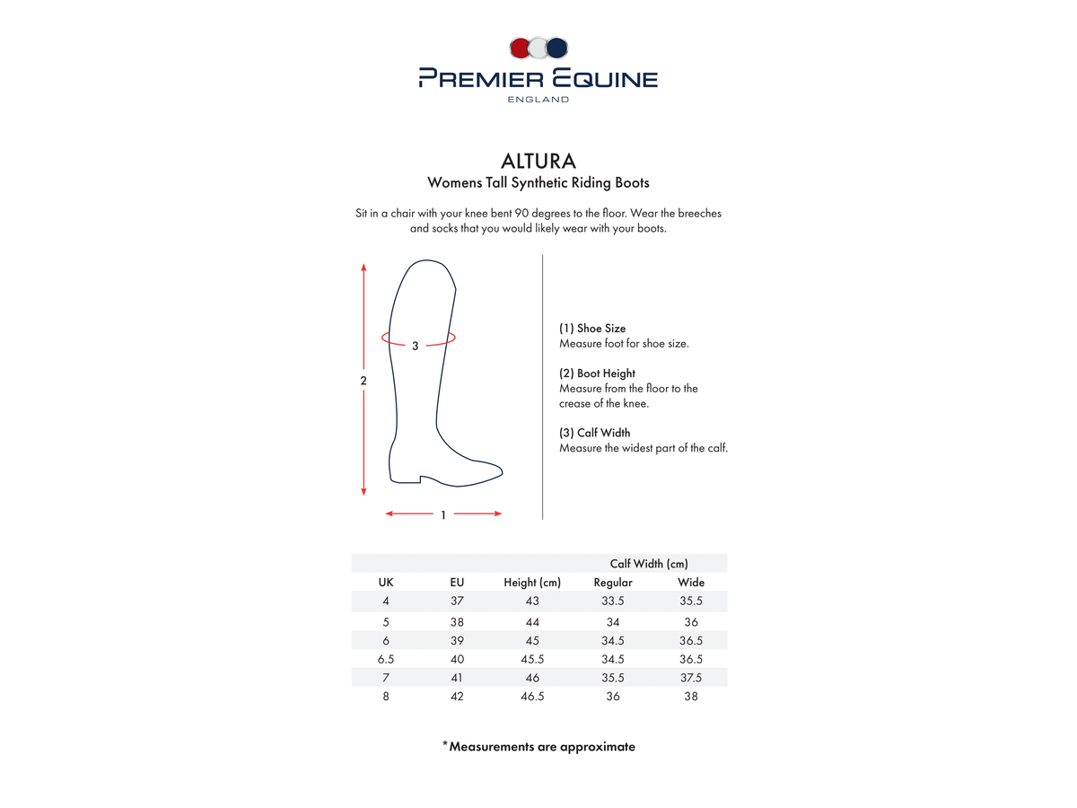 Image of Boot size guide