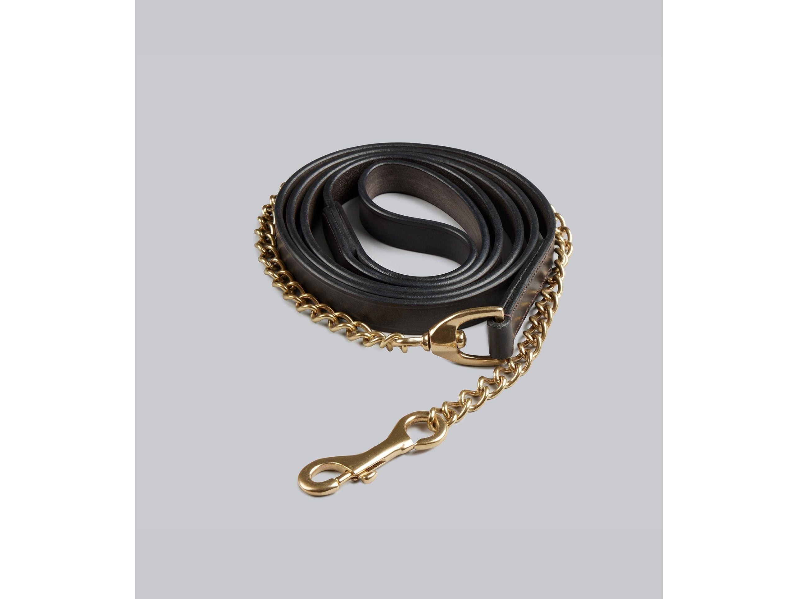 European Leather Lead Chain