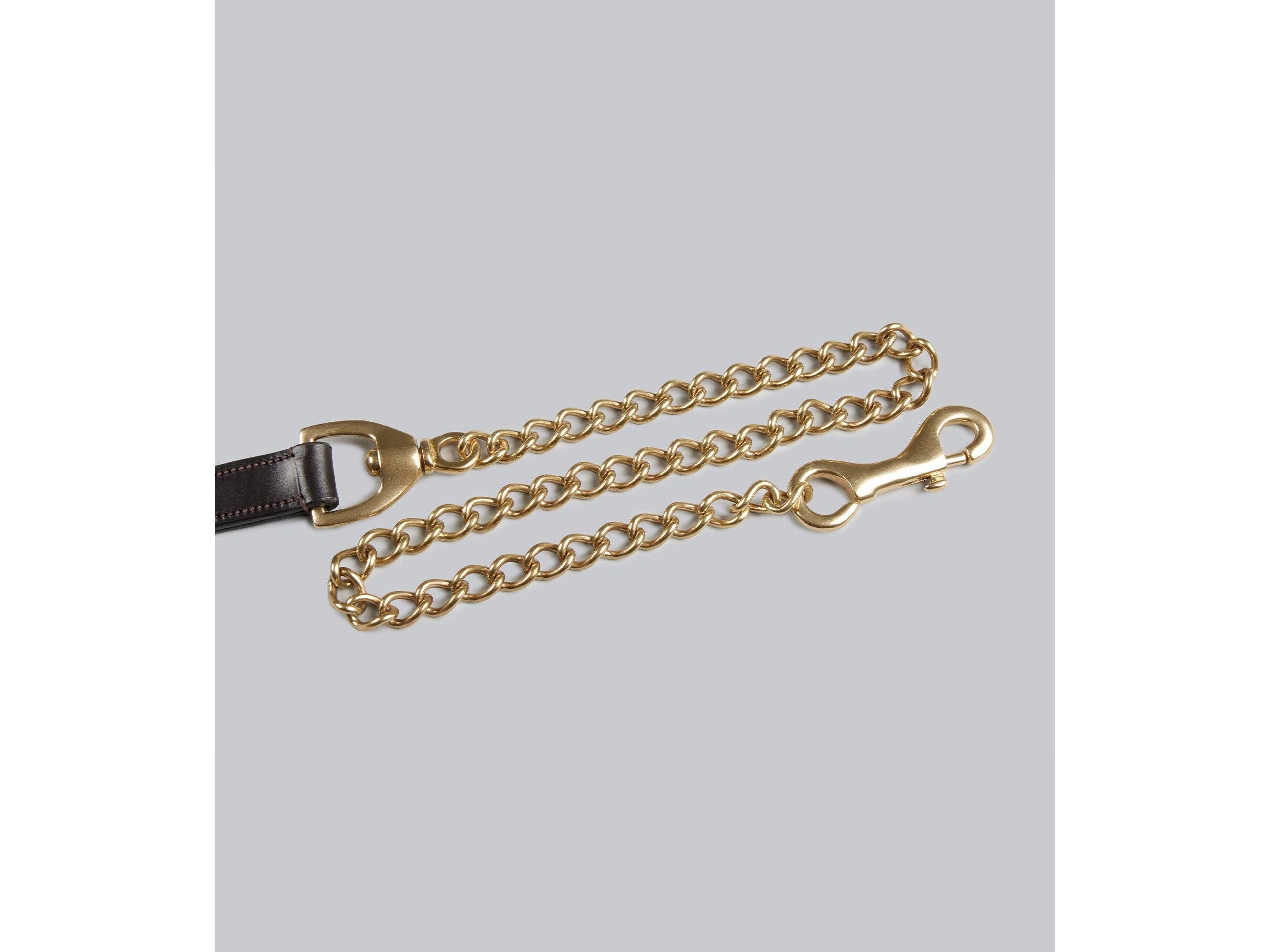 European Leather Lead Chain