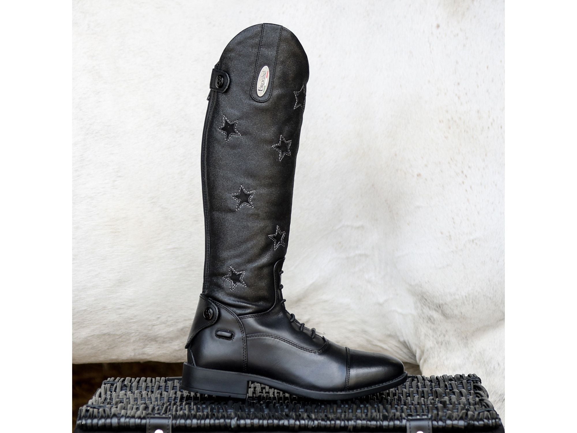 Brogini Carina Carina Sparkly Kids Long Riding Boots