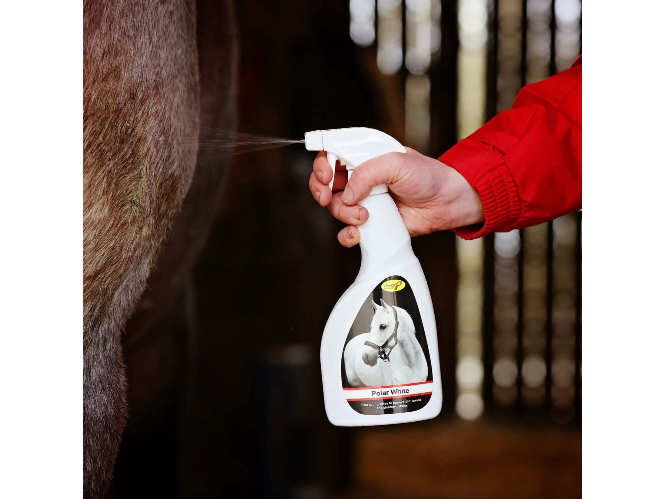 polar white stain remover - equestrian equipment