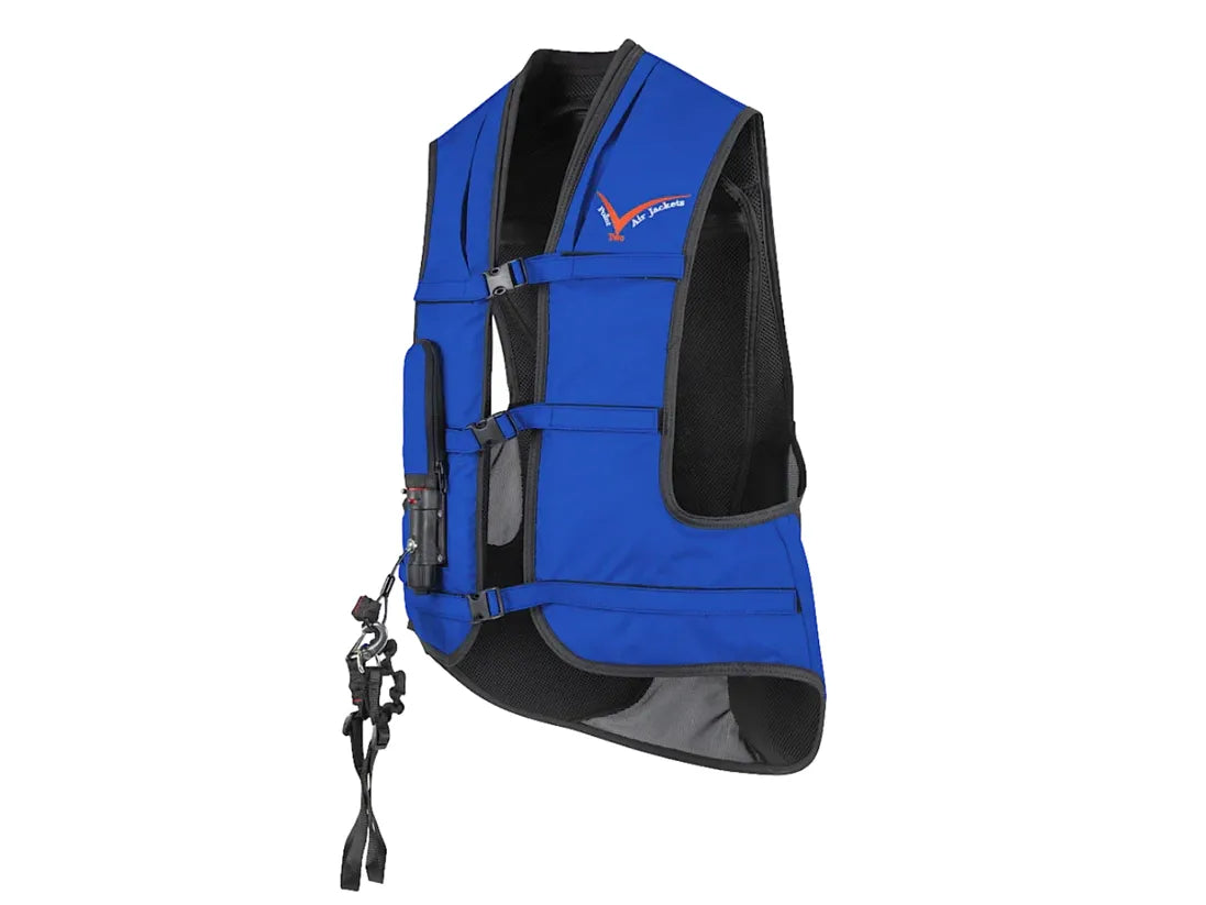 point 2 pro air - royal blue - equestrian equipment