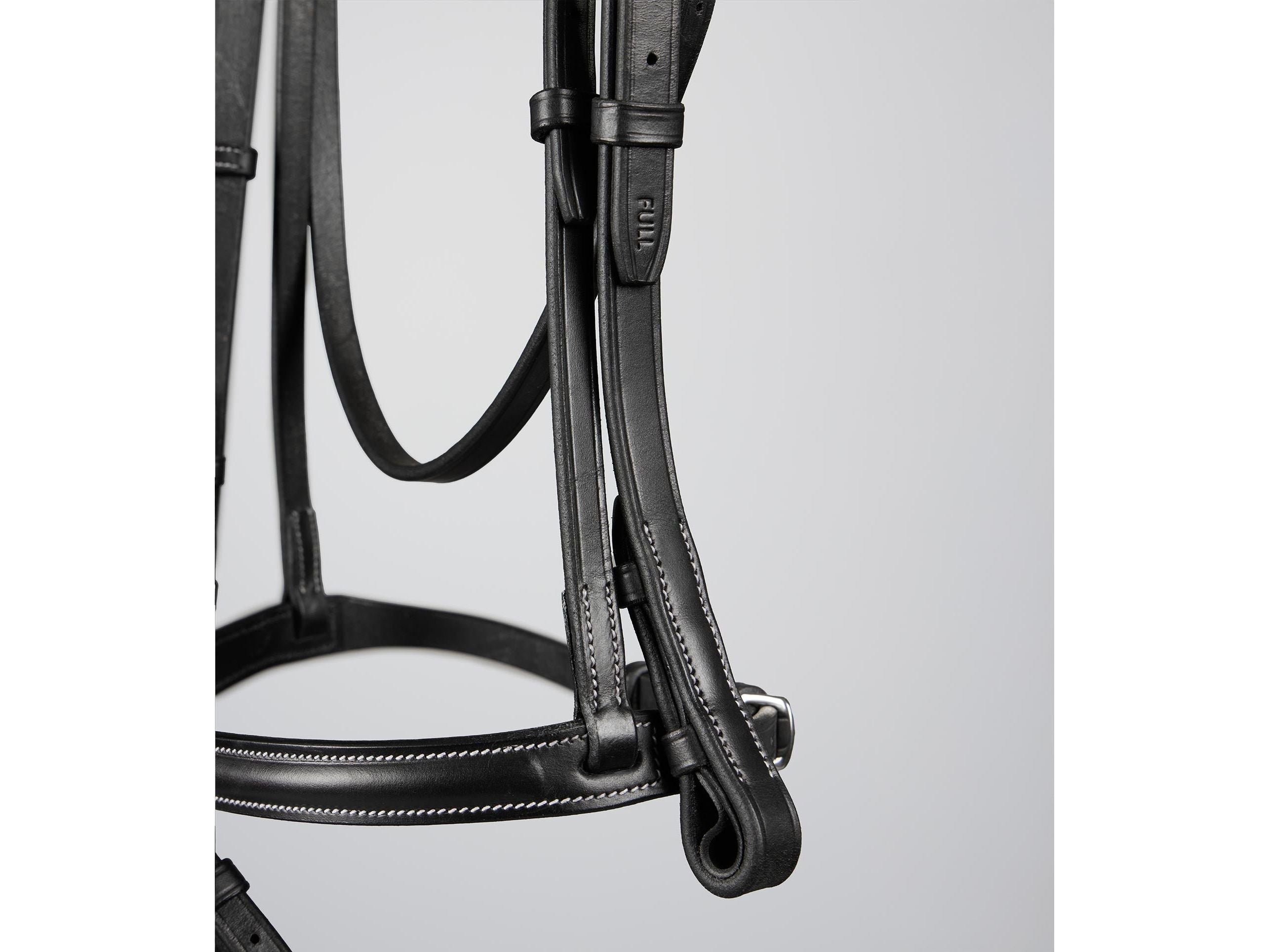 Raised Jumping Bridle with Flash Noseband