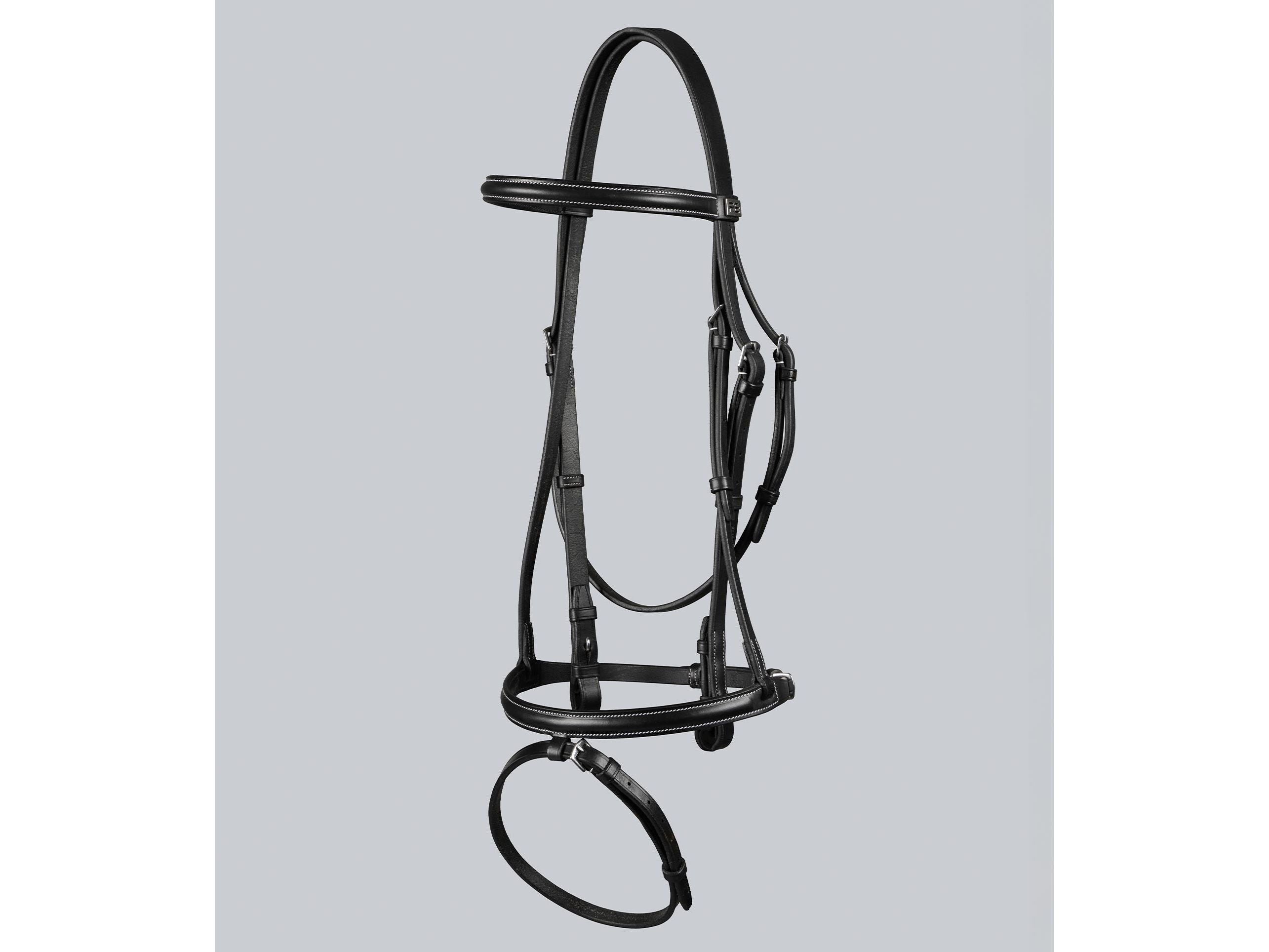Raised Jumping Bridle with Flash Noseband